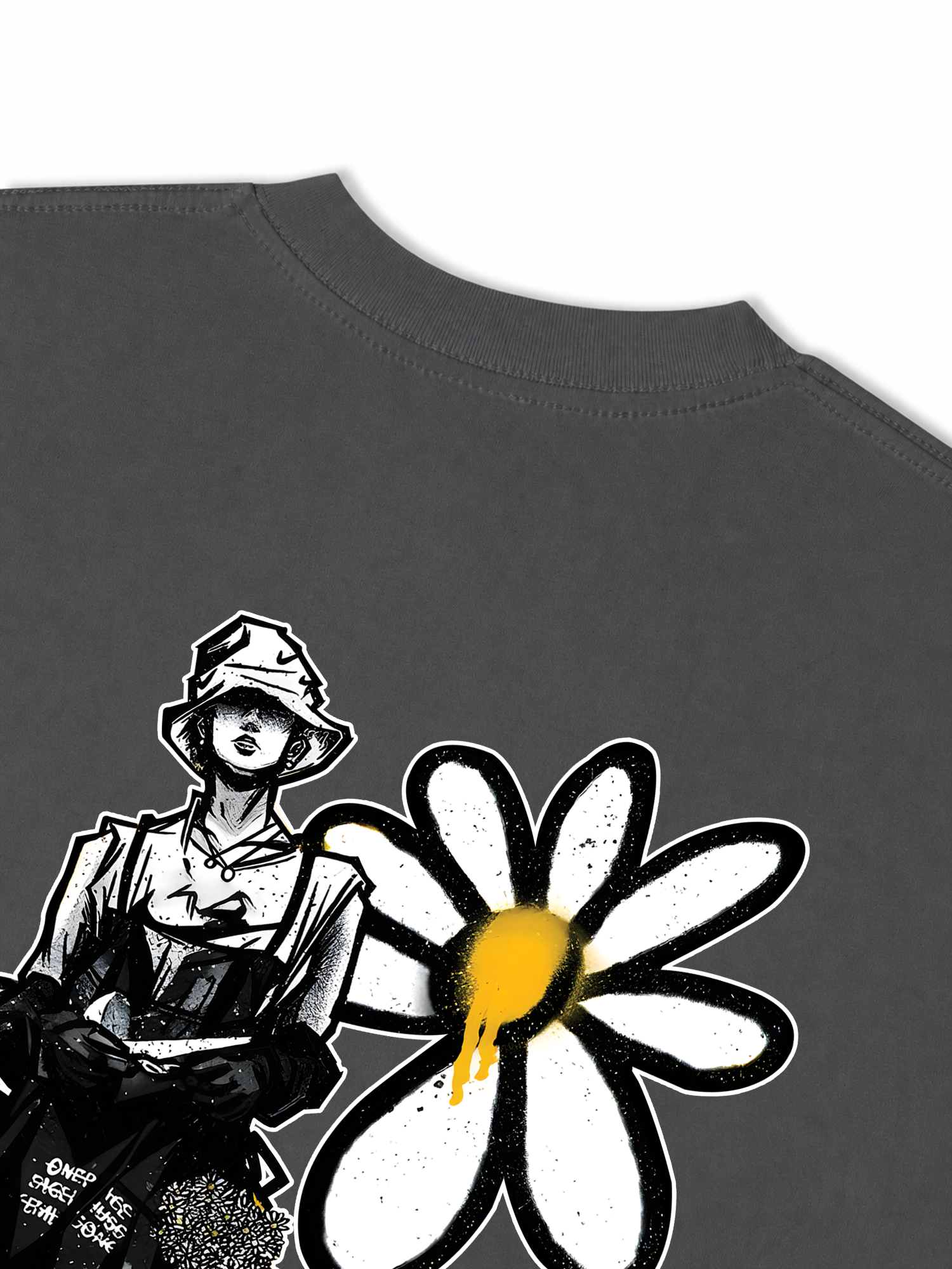Áo Thun Relaxed Fit Floral X GD Art Daisy