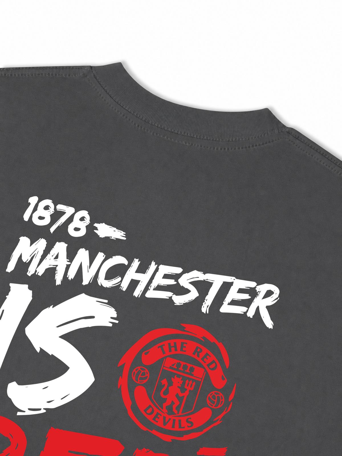 Áo Thun Relaxed Fit  Manchester Is Red