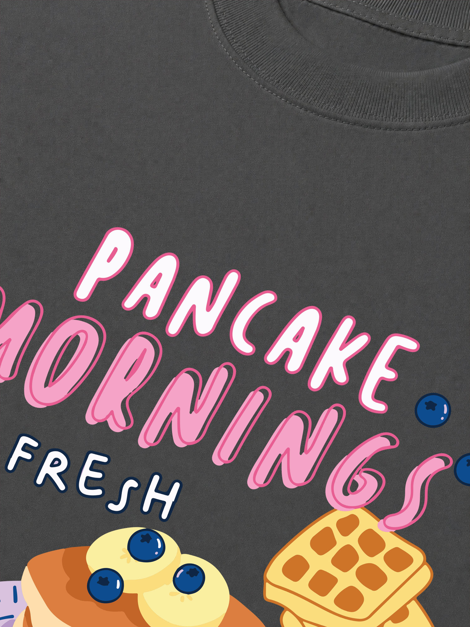 Áo Thun Relaxed Fit Pancake Morning Fresh