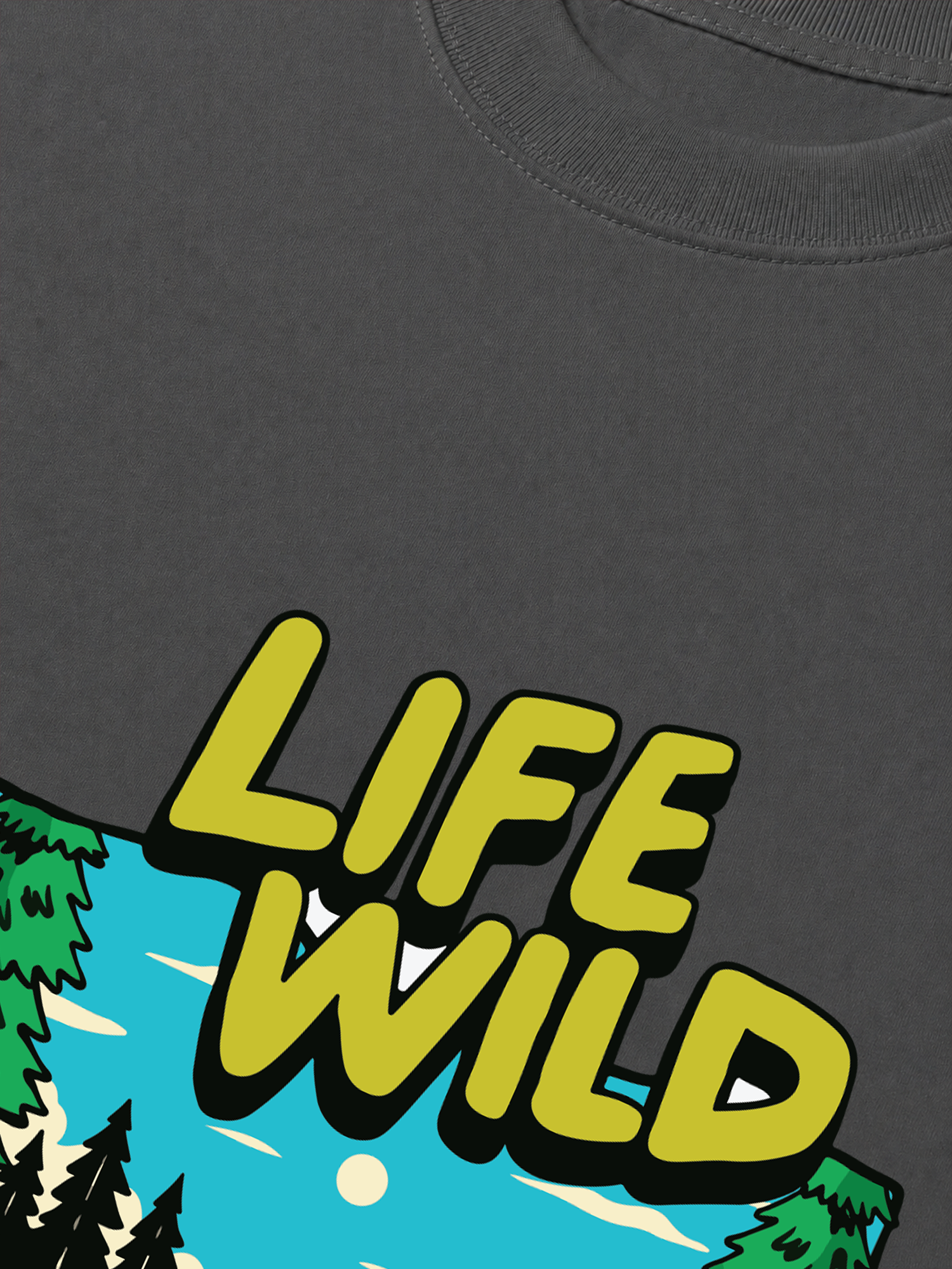 Áo Thun Relaxed Fit Adventure Life Wild