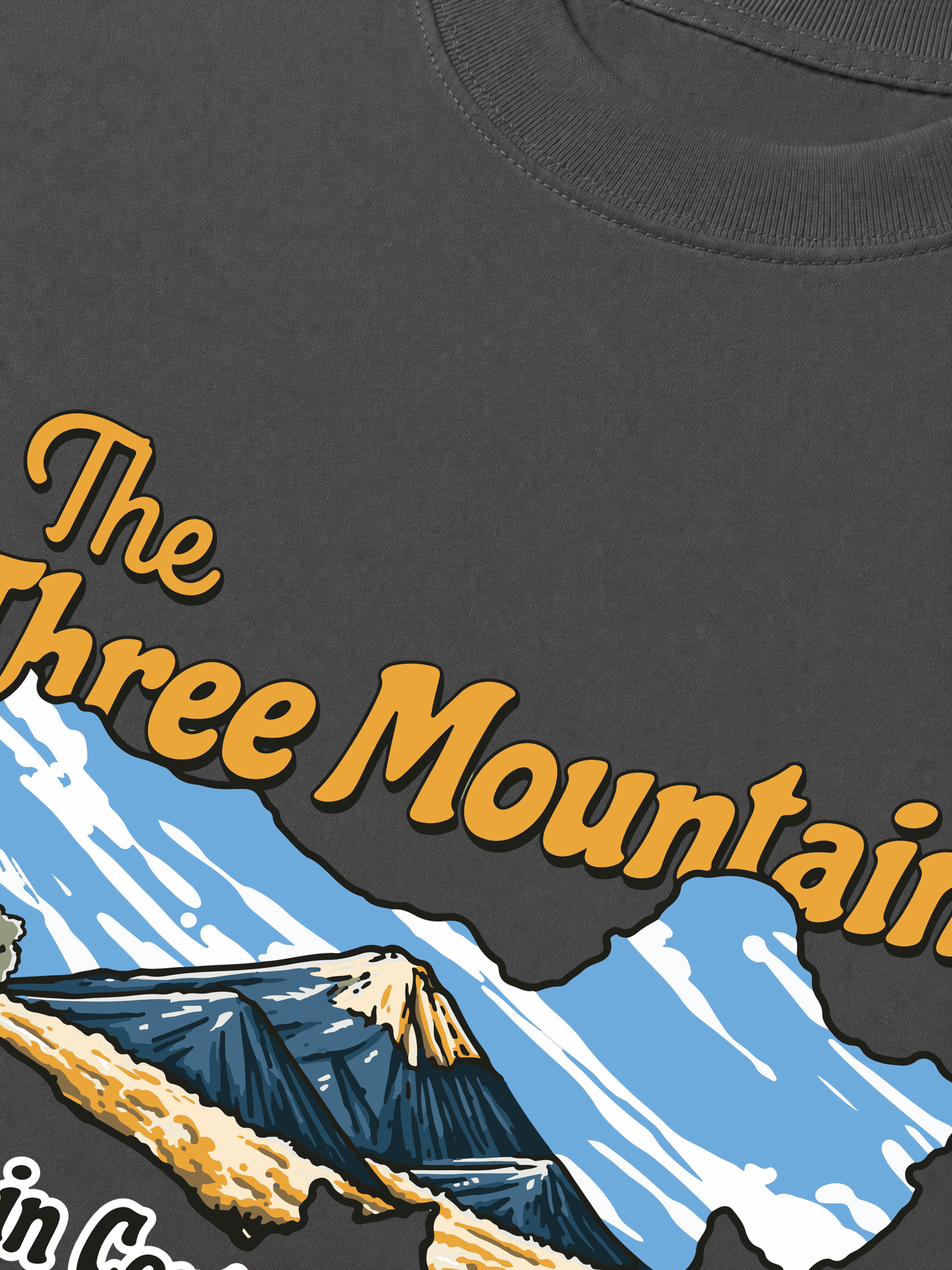 Áo Thun Relaxed Fit Adventure The Three Mountains