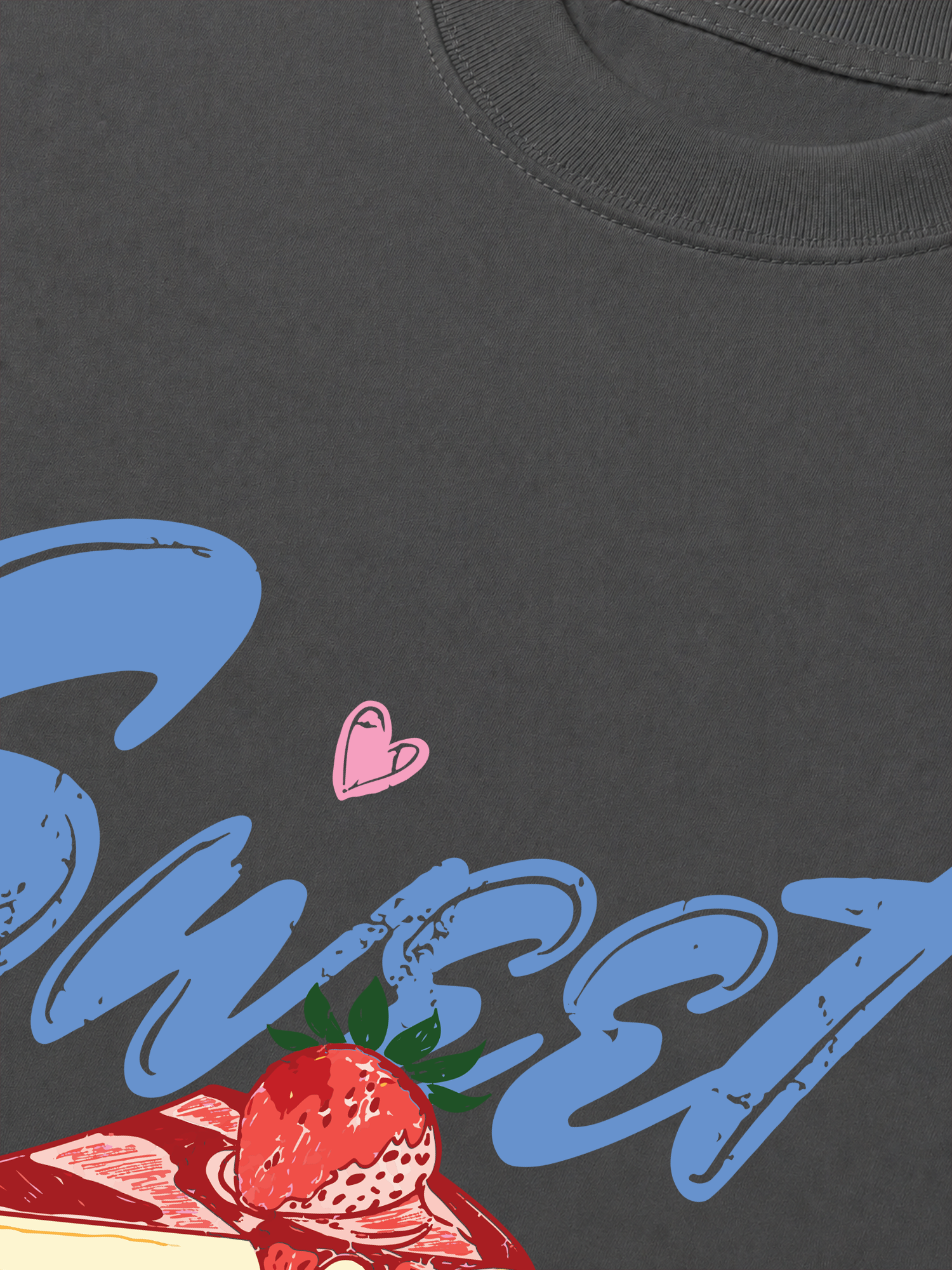 Áo Thun Relaxed Fit Sweet Cutie Strawberries