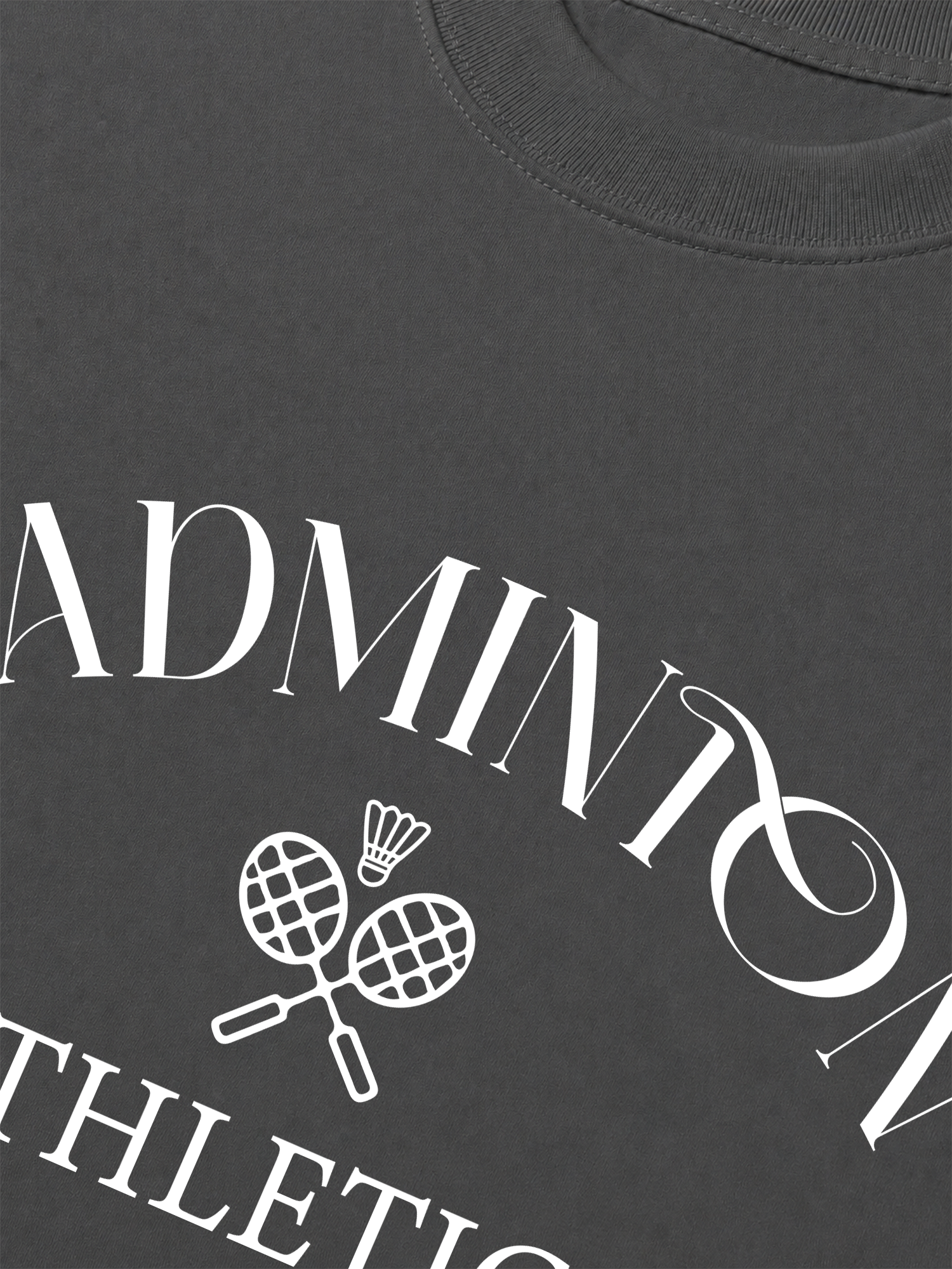 Áo Thun Relaxed Fit Badminton Athletics