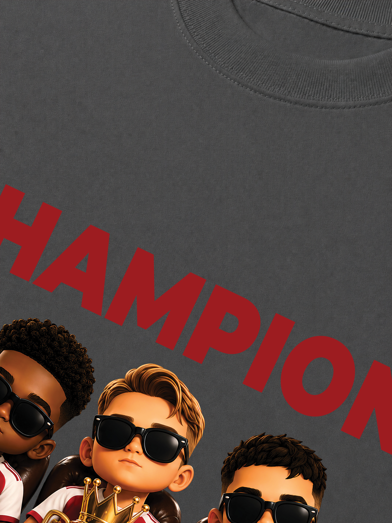 Áo Thun Relaxed Fit Soccer Champions Arsenal