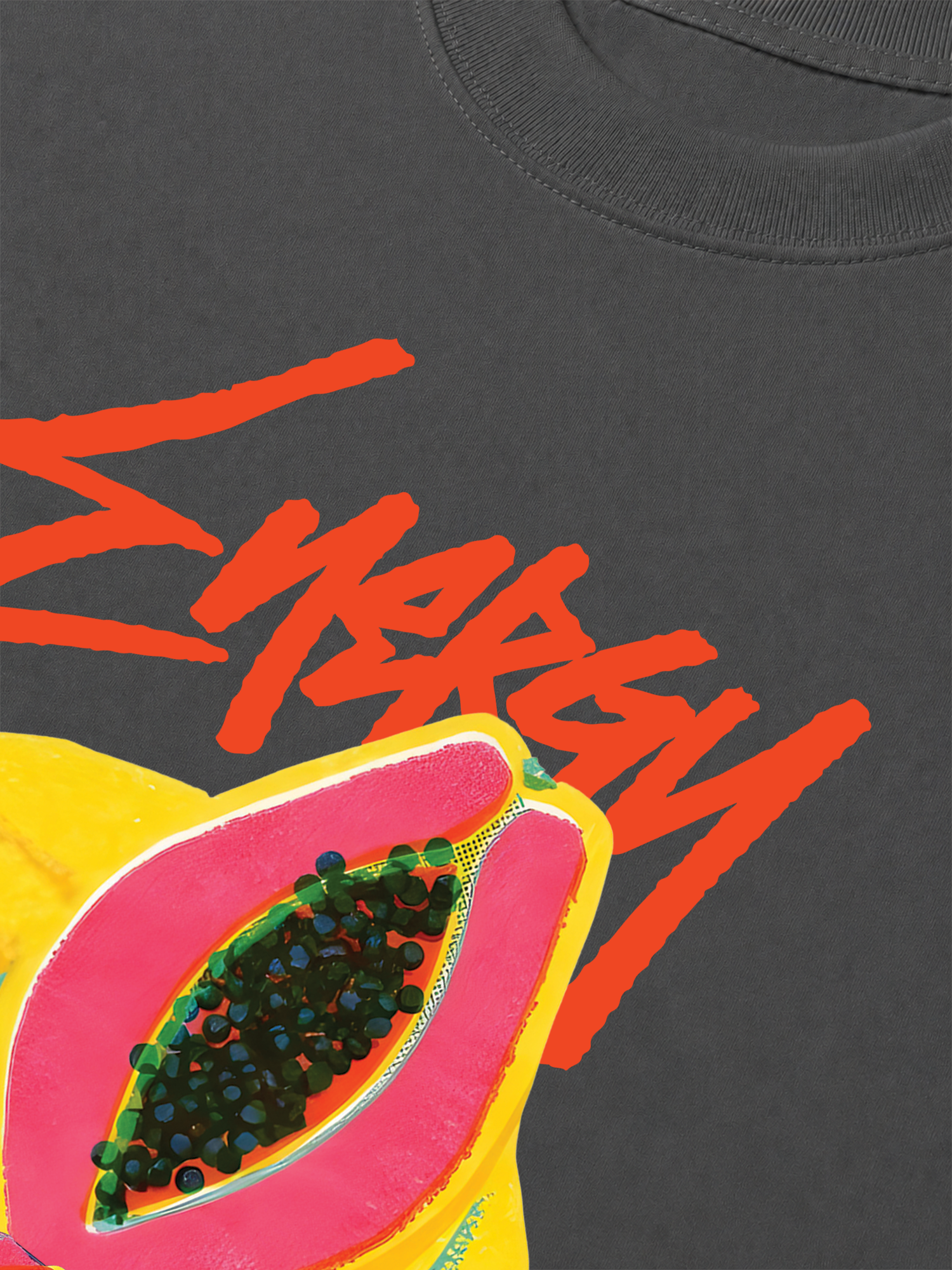 Áo Thun Relaxed Fit Energy Papaya Drip