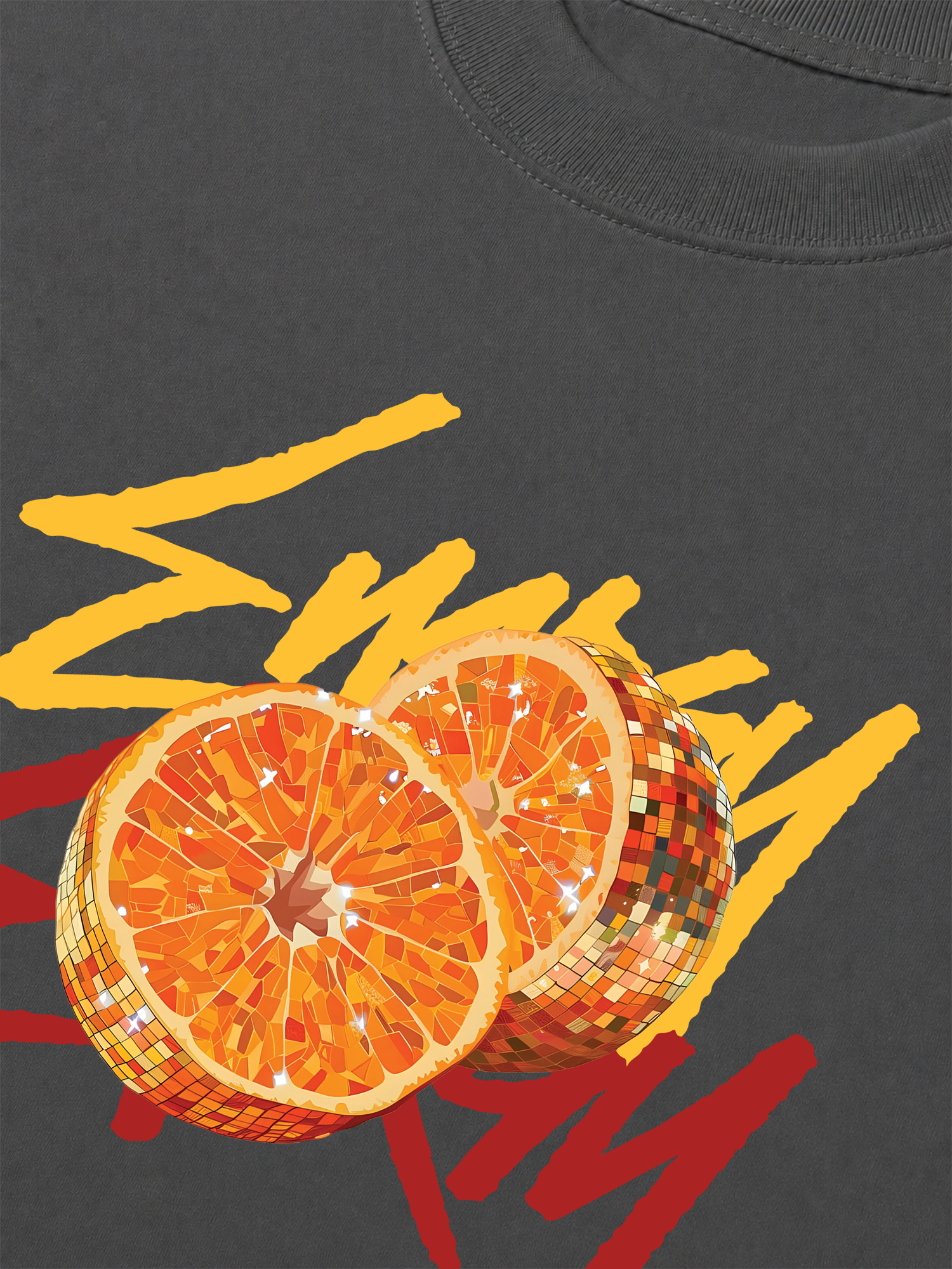 Áo Thun Relaxed Fit Energy Tangerine Dream