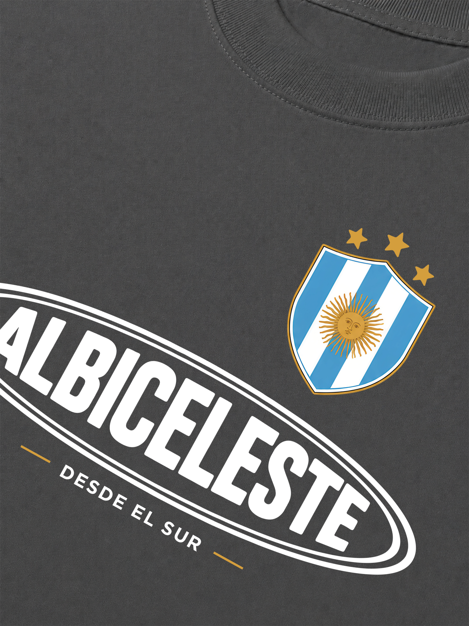 Áo Thun Relaxed Fit Soccer ALBICELESTE