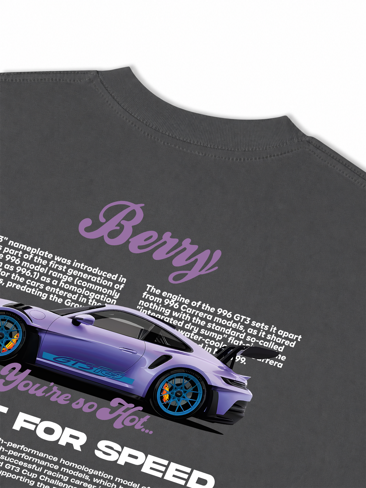 Áo Thun Relaxed Fit Violet Berry