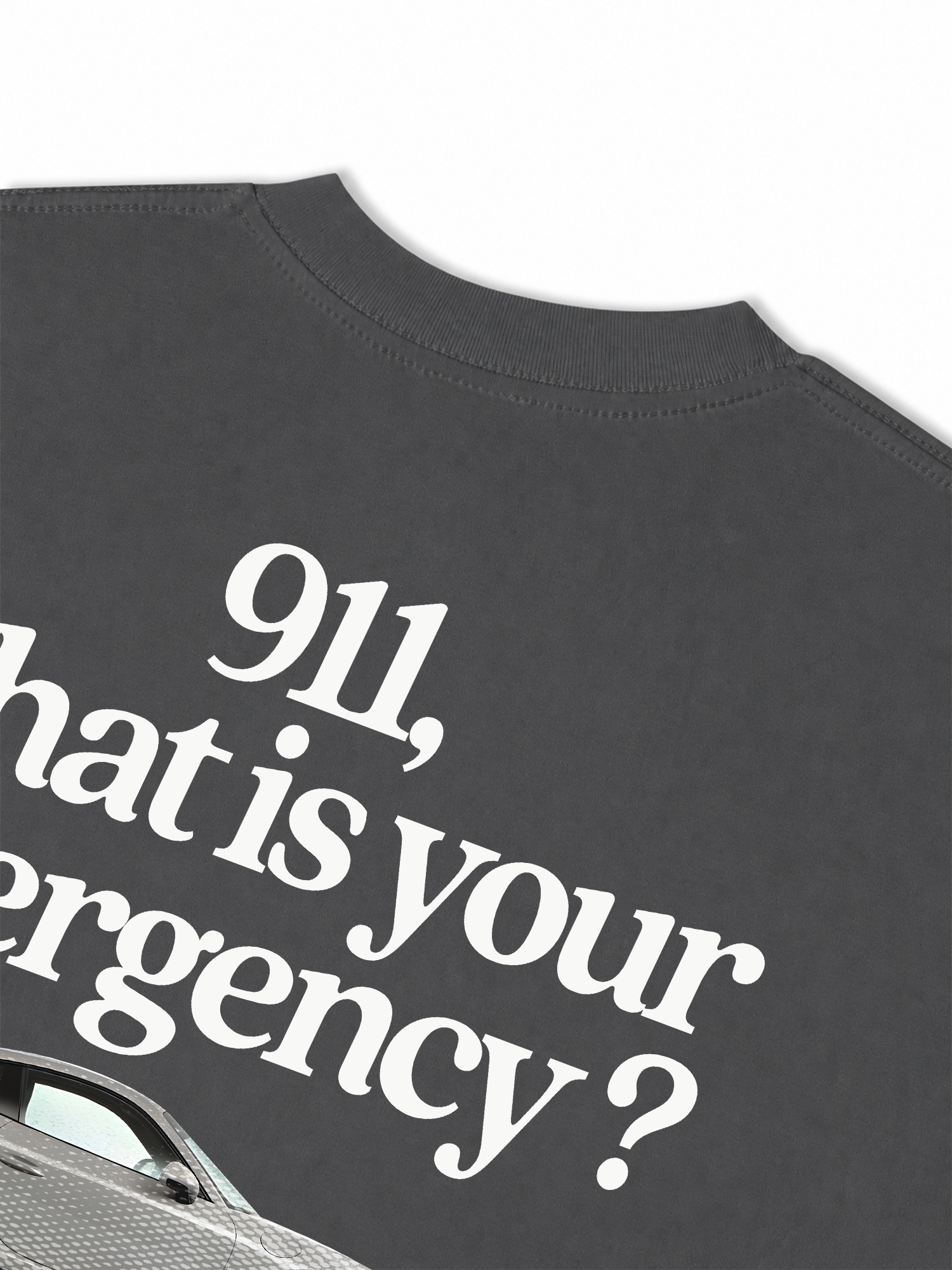 Áo Thun Relaxed Fit 911 What Is Your Emergency