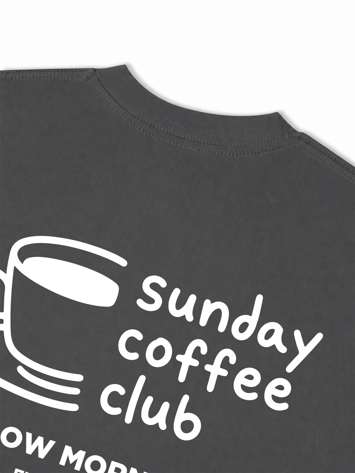 Áo Thun Relaxed Fit Sunday Coffee Club