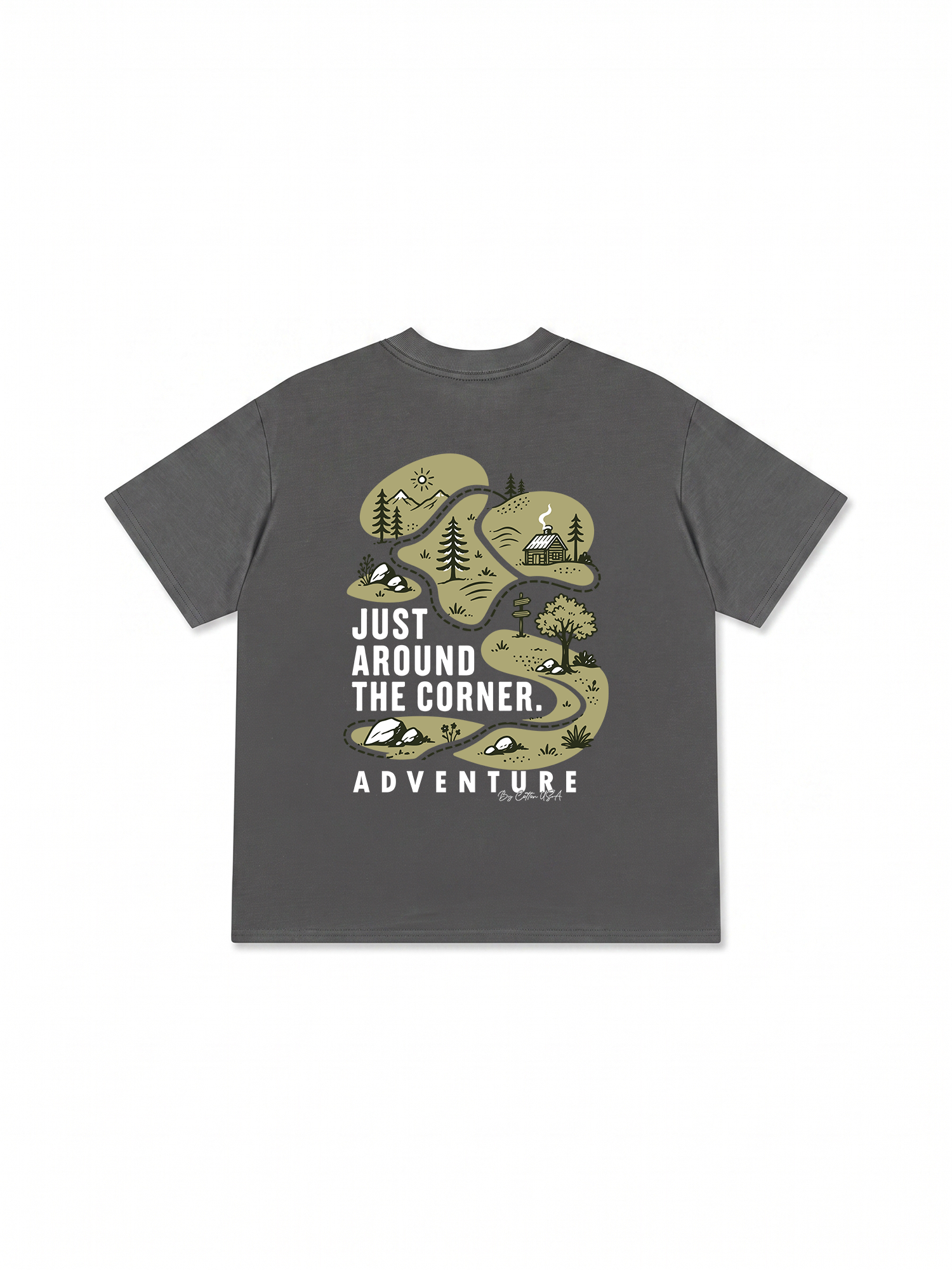 Áo Thun Relaxed Fit Adventure By Cotton USA