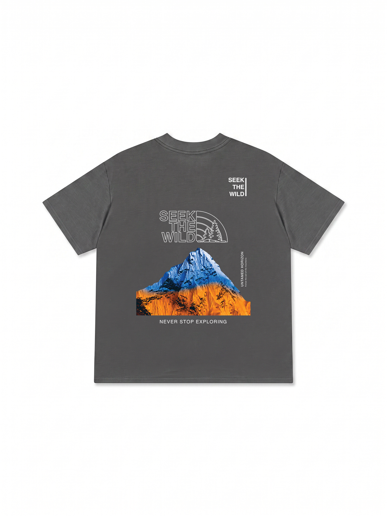 Áo Thun Relaxed Fit Adventure Seek The Wild Never Stop Exploring 6