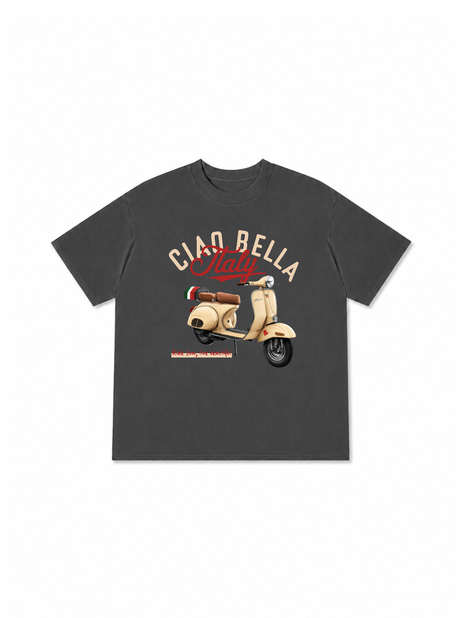 Áo Thun Relaxed Fit Car Ciao Bella
