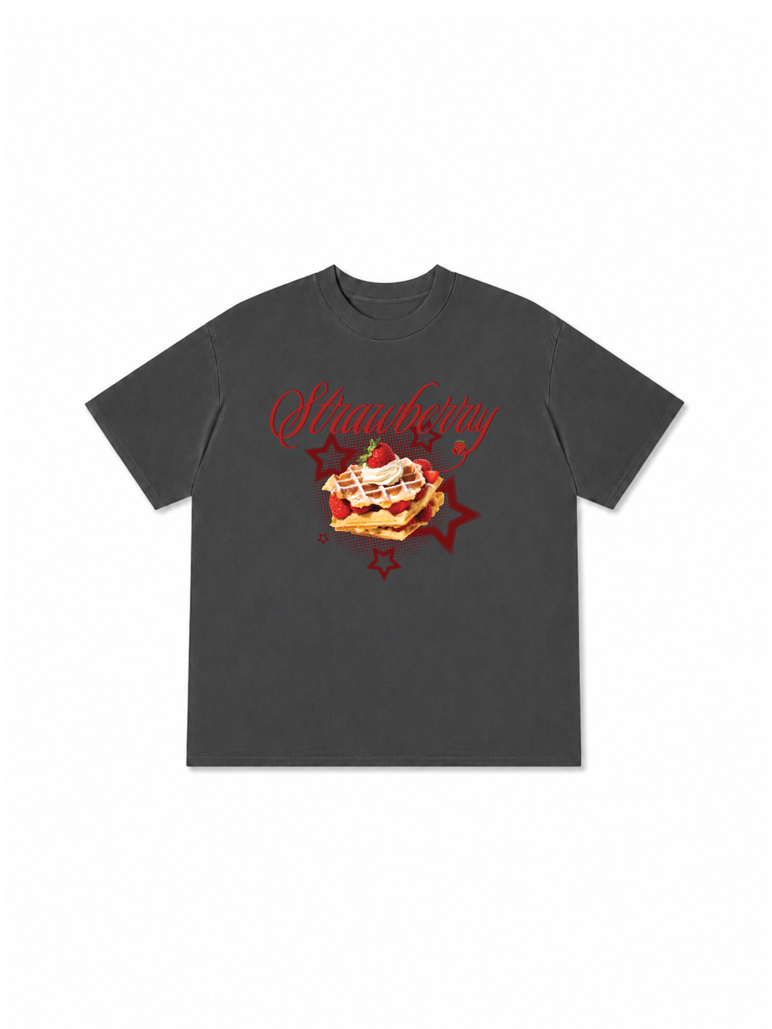 Áo Thun Relaxed Fit Strawberry With Star