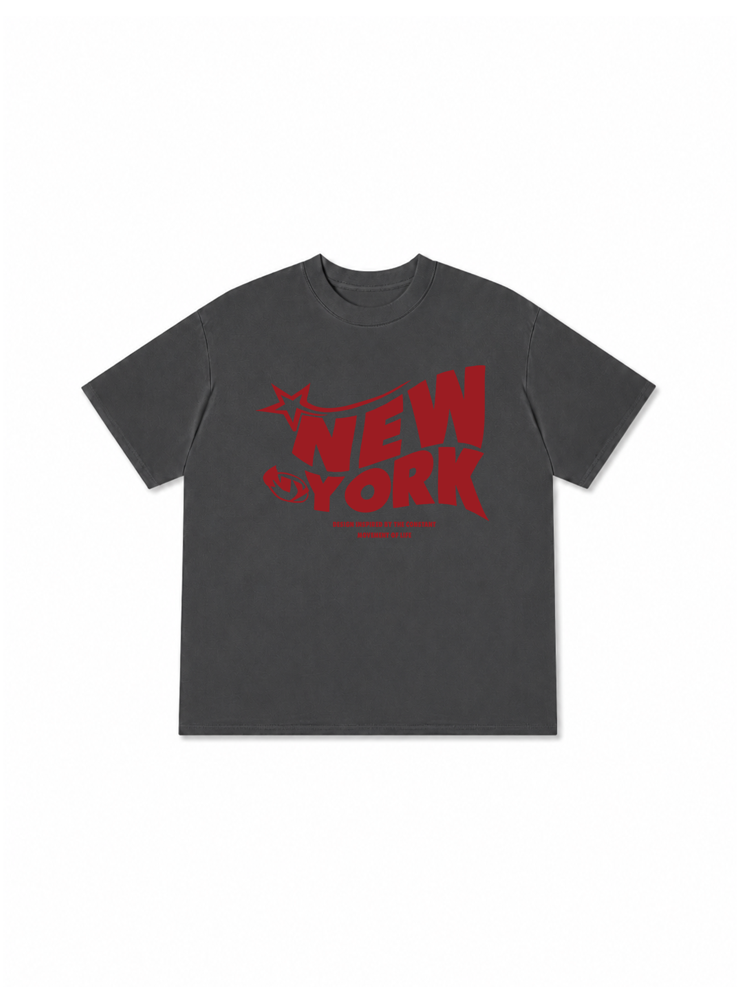 Áo Thun Relaxed Fit City Red Fashion