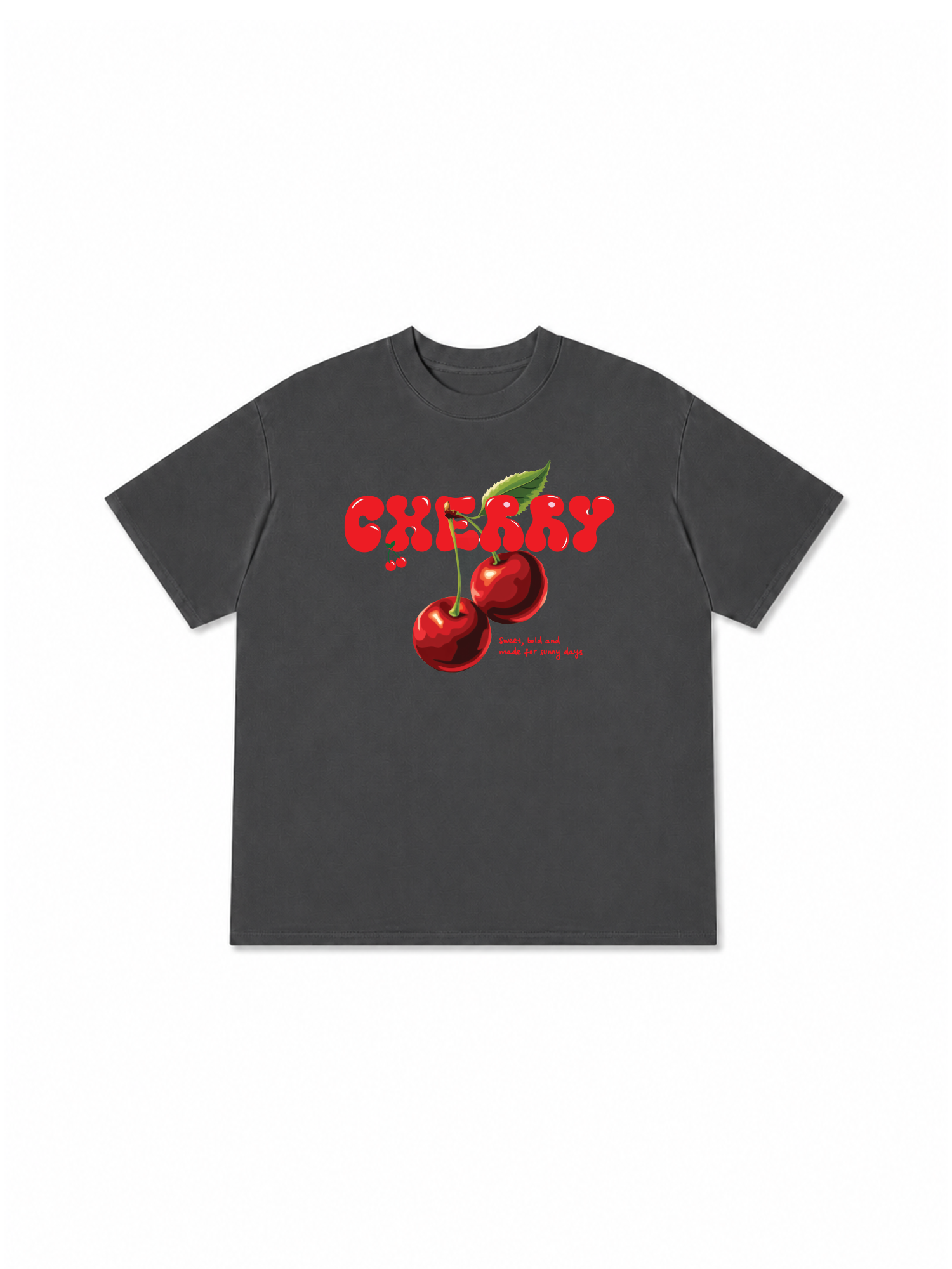 Áo Thun Relaxed Fit Tropical Cherry