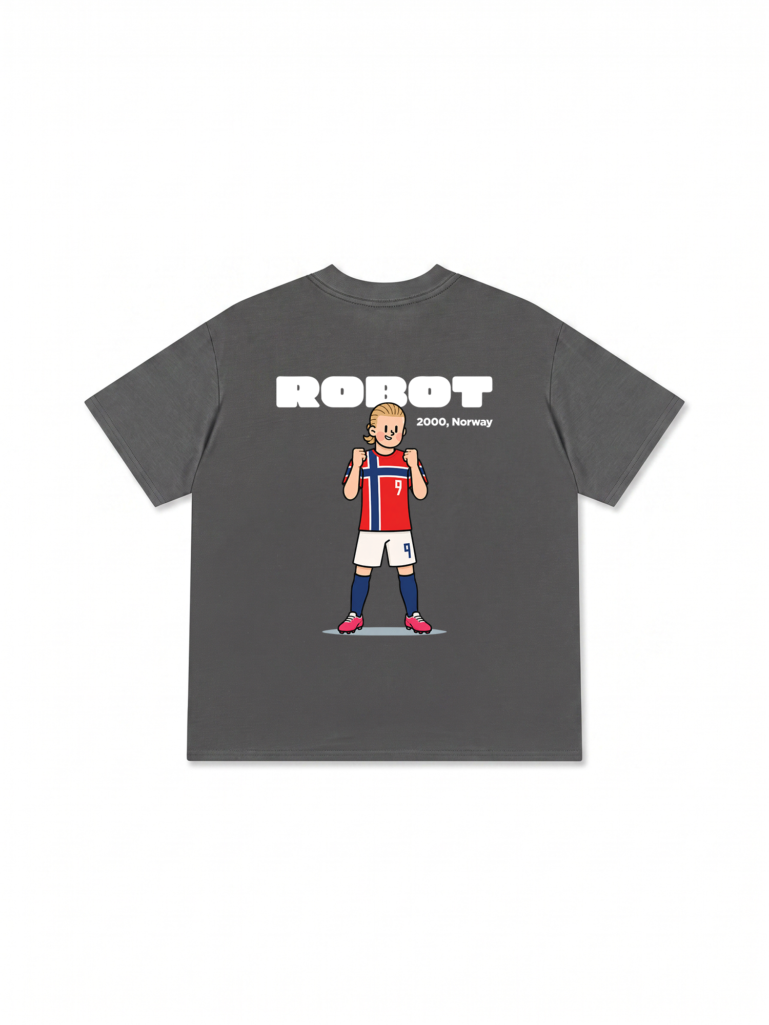 Áo Thun Relaxed Fit Soccer 9 Robot