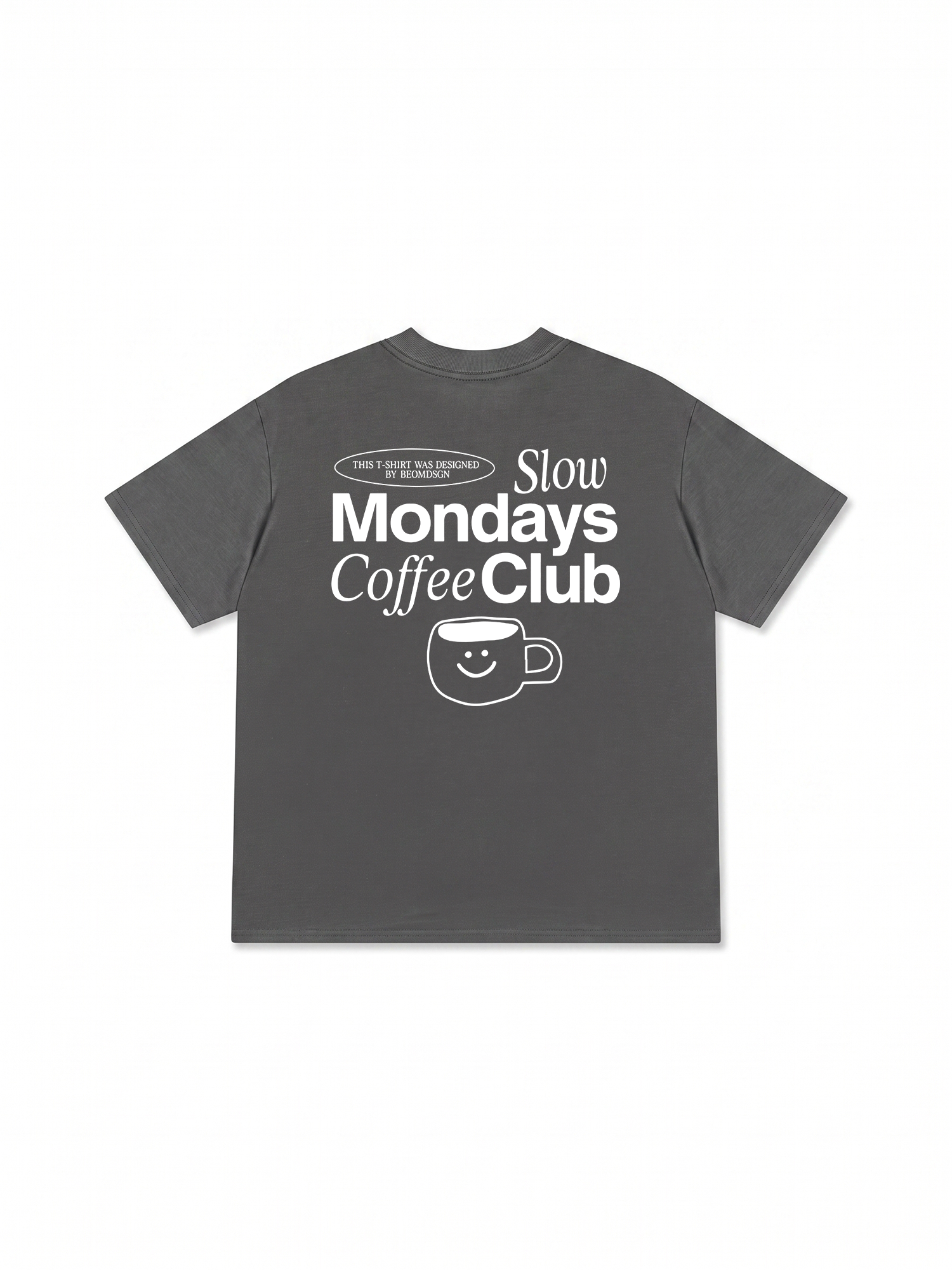 Áo Thun Relaxed Fit Slow Monday Coffee Club