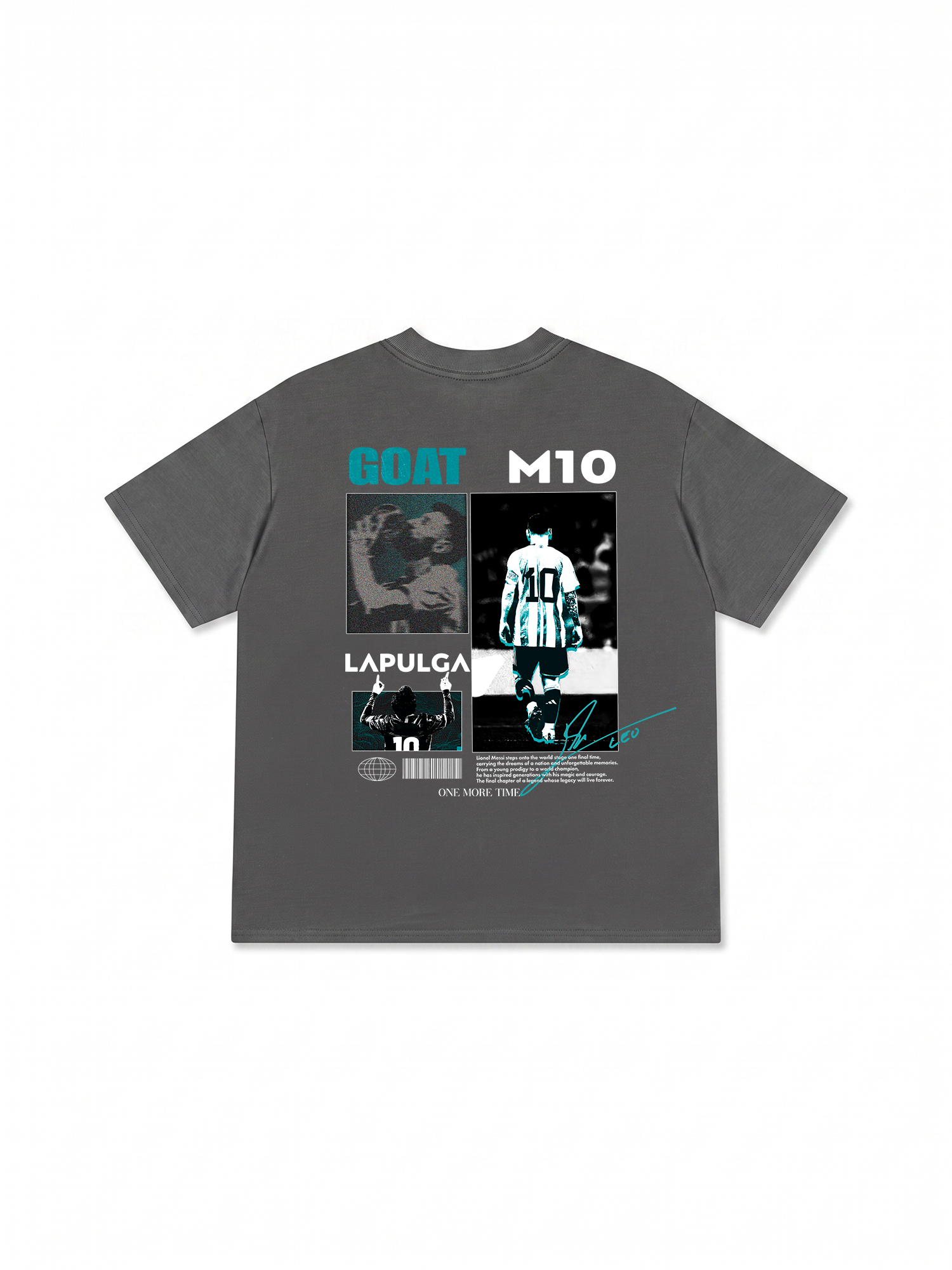 Áo Thun Relaxed Fit M10 - GOAT - ONE MORE TIME