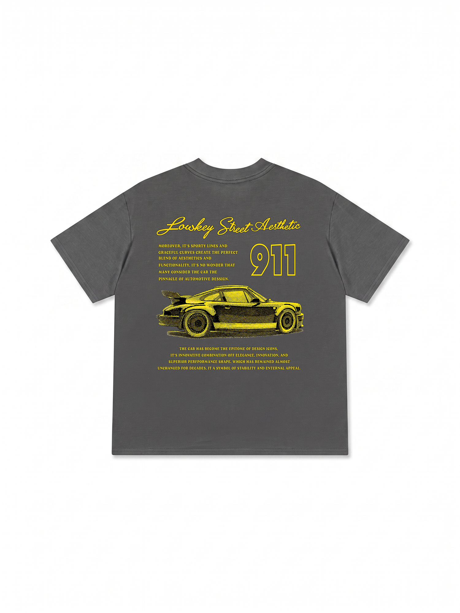 Áo Thun Relaxed Fit Lowkey Street Aesthetic 911