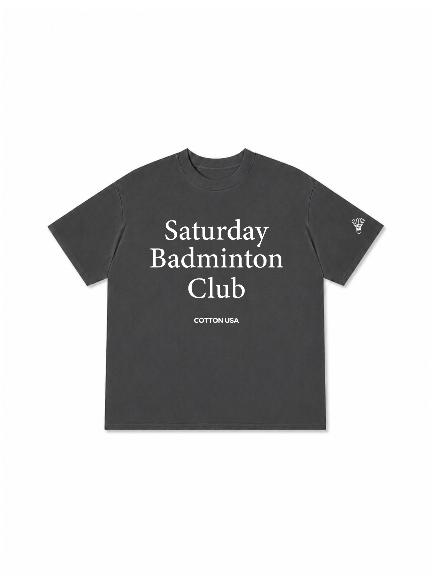 Áo Thun Relaxed Fit Saturday Badminton Club