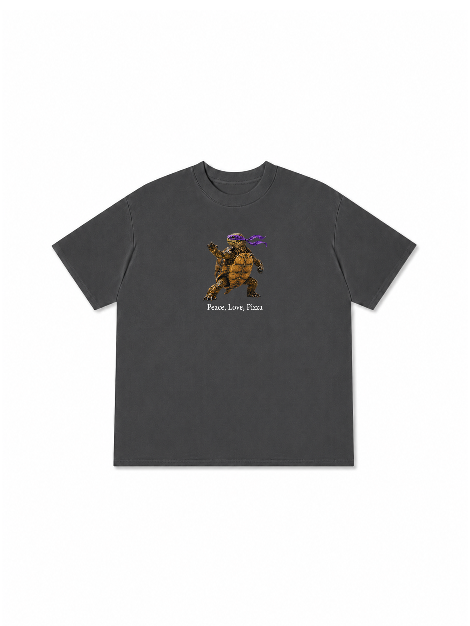Áo Thun Relaxed Fit Purple Turtle
