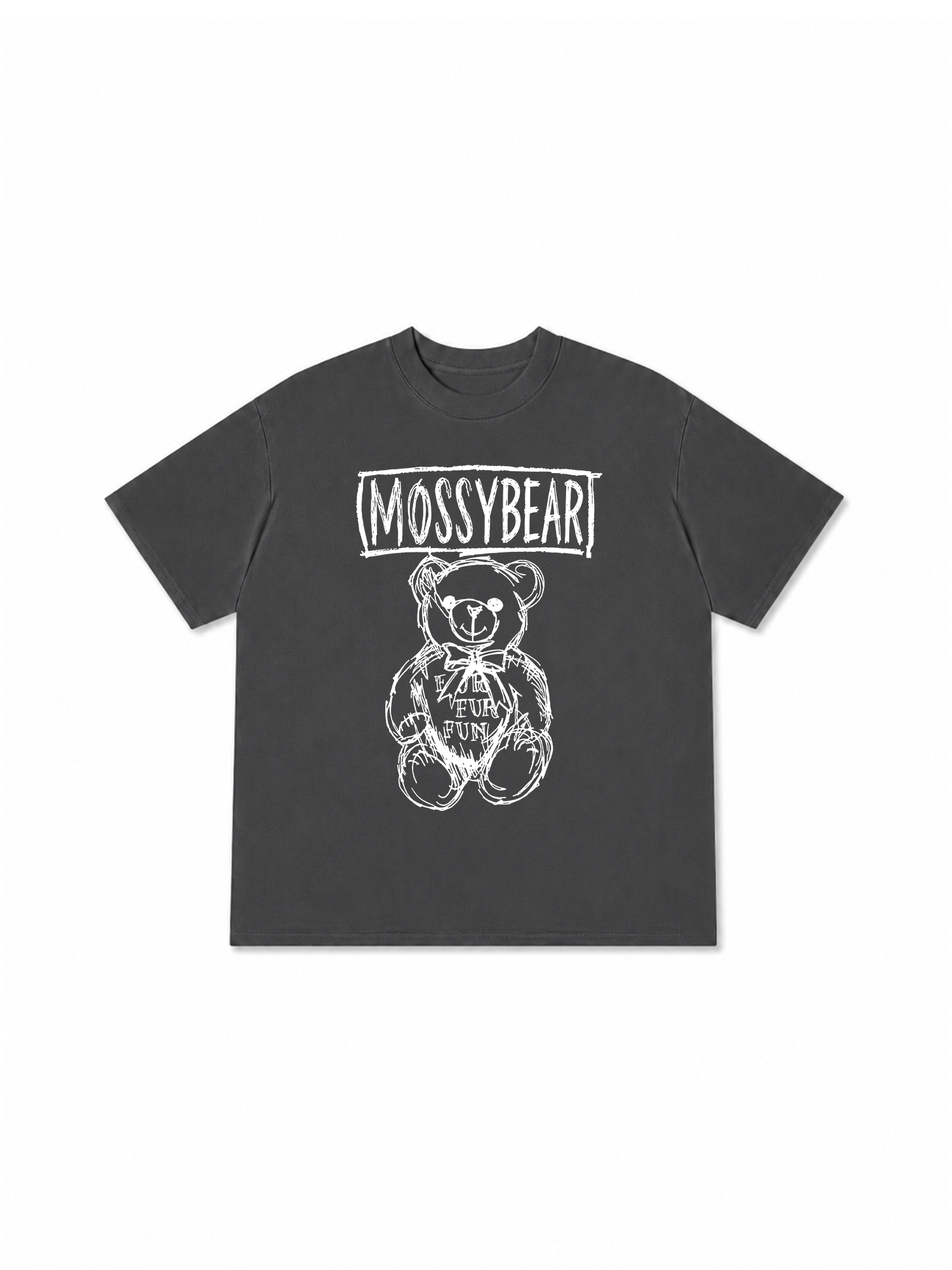 Áo Thun Relaxed Fit Mossy Bear Basic Bear