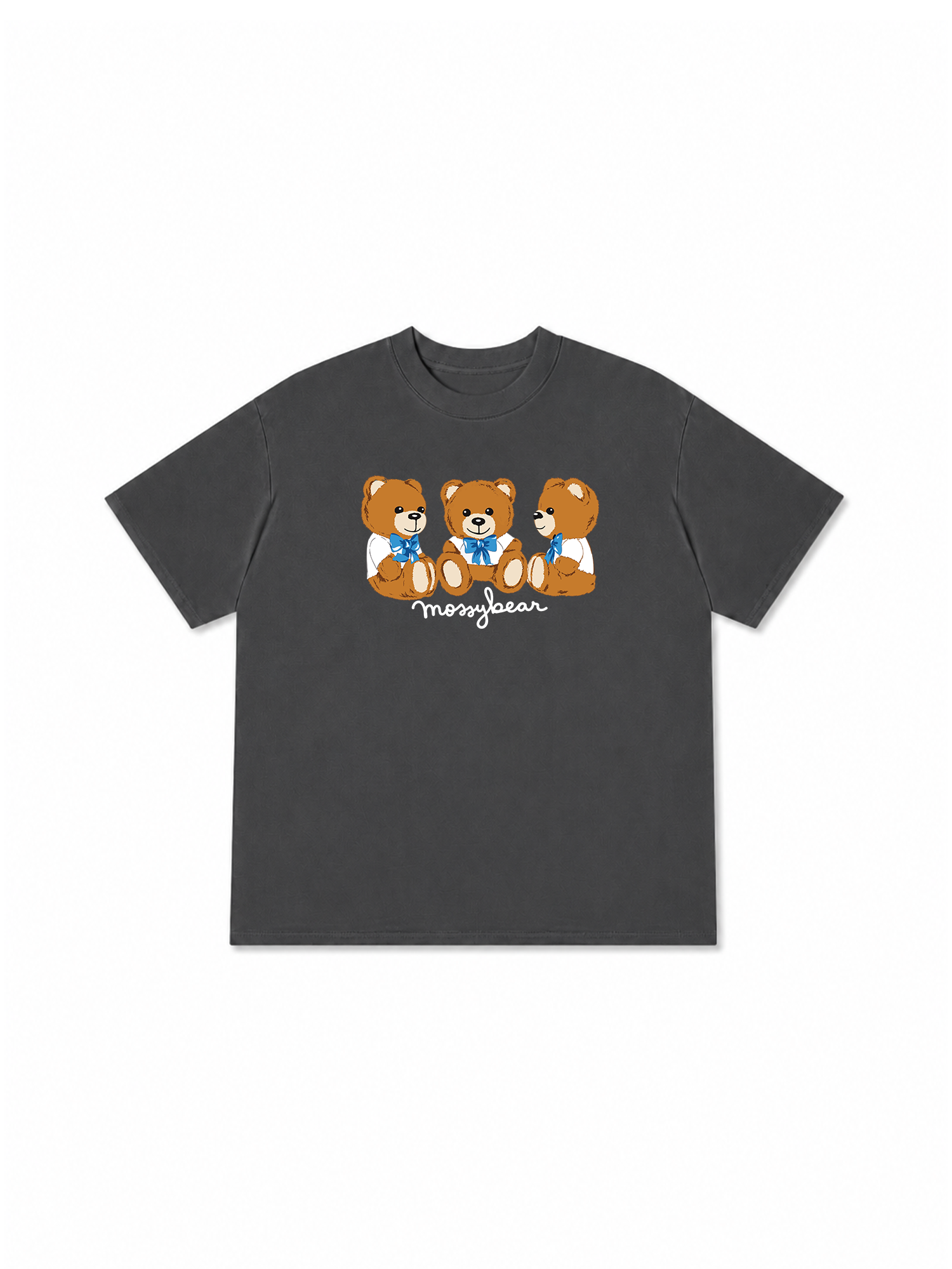 Áo Thun Relaxed Fit Mossy Bear Three Bear