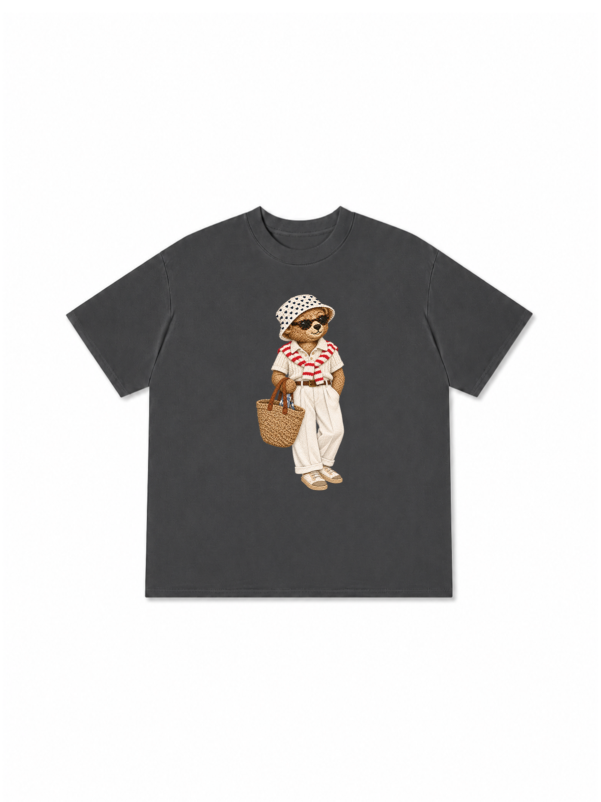 Áo Thun Relaxed Fit Bear Autumn Vibes