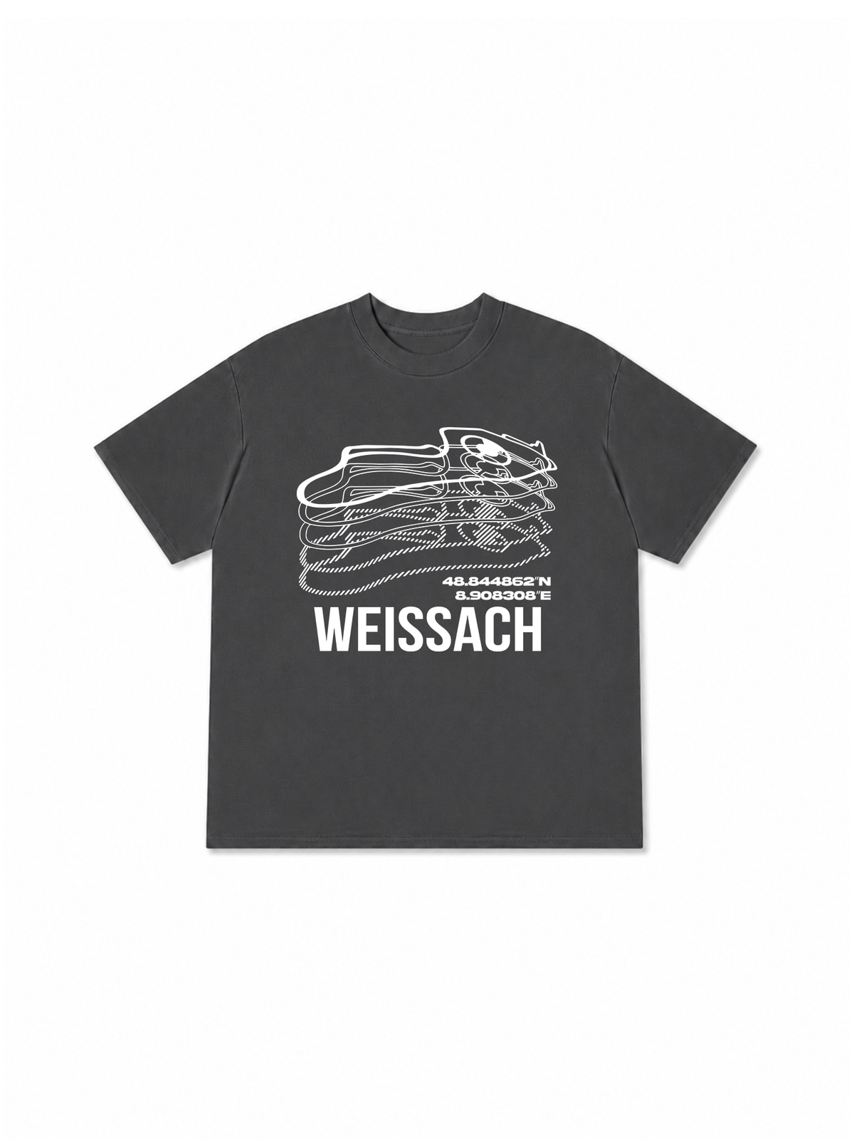 Áo Thun Relaxed Fit Weissach Map