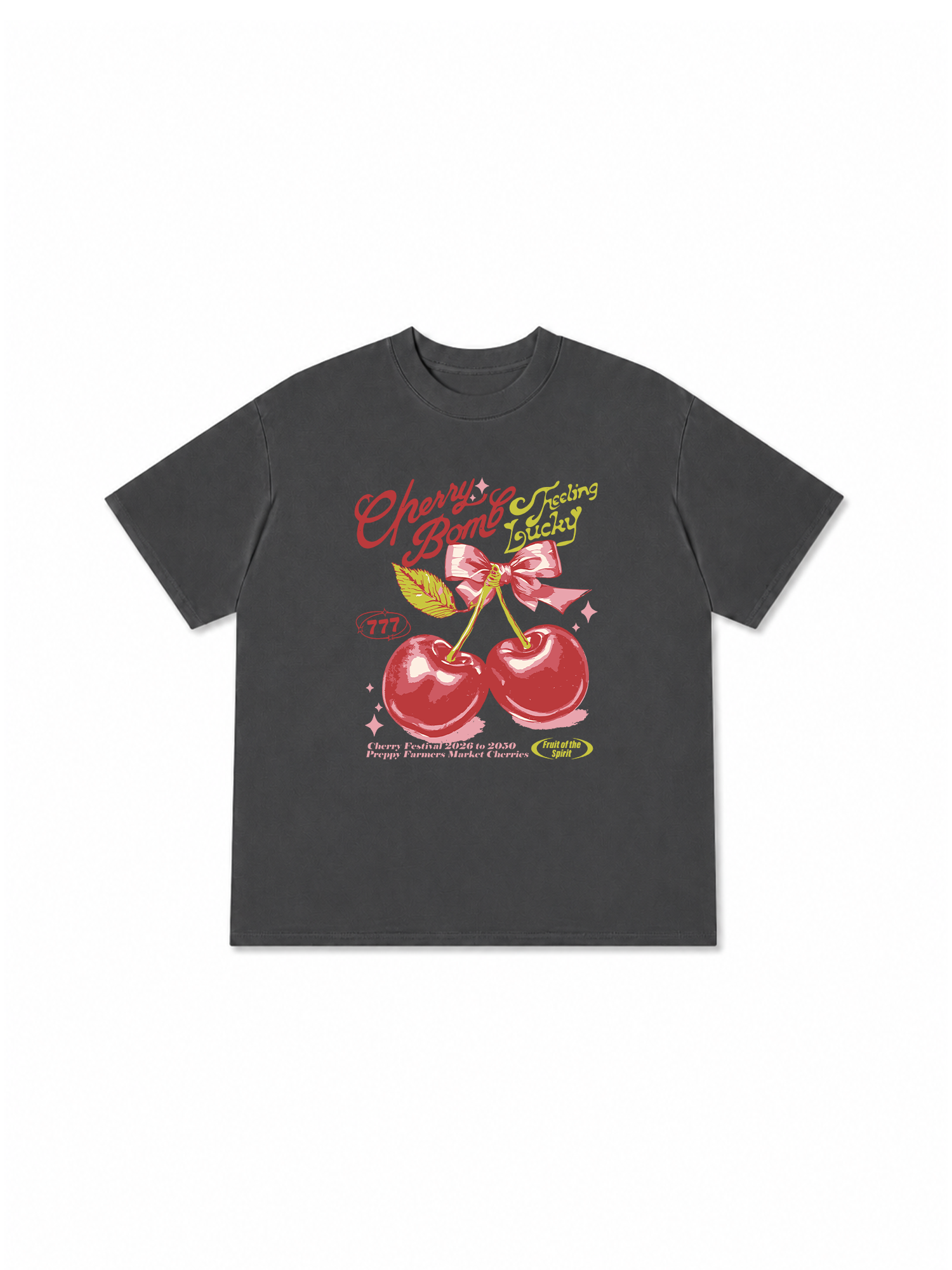 Áo Thun Relaxed Fit Tropical Cherry Fruit of the Spirit
