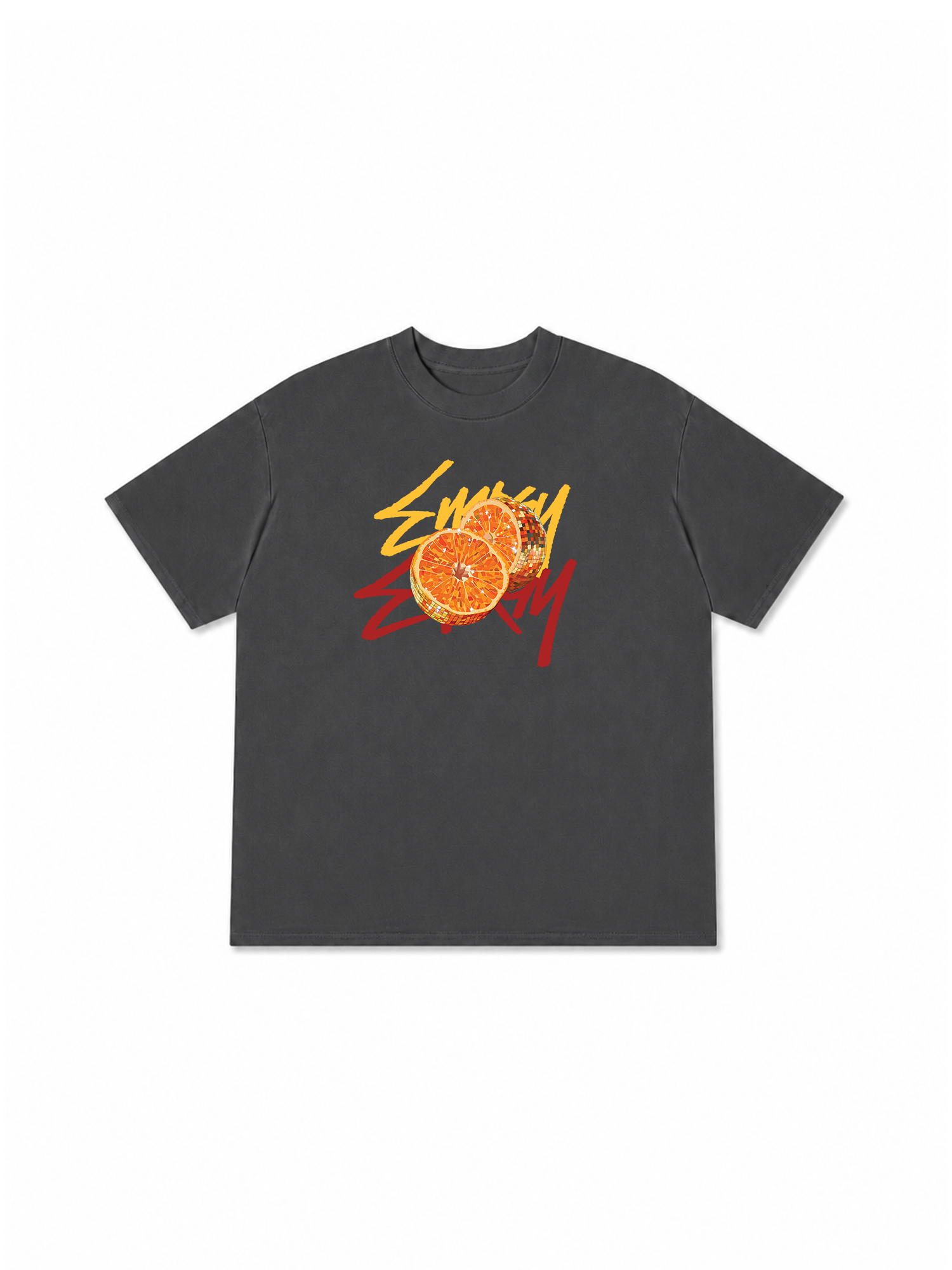 Áo Thun Relaxed Fit Energy Tangerine Dream