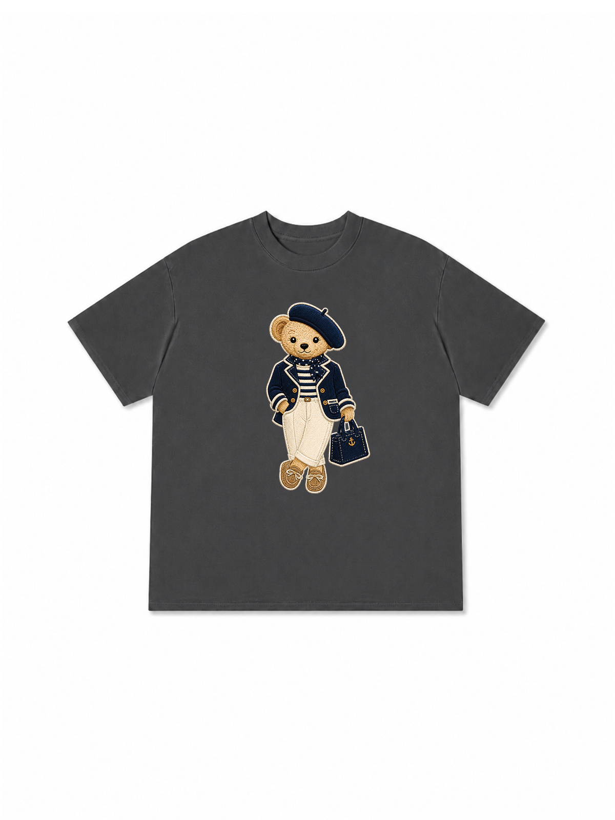 Áo Thun Relaxed Fit  Cute Bear Girrl