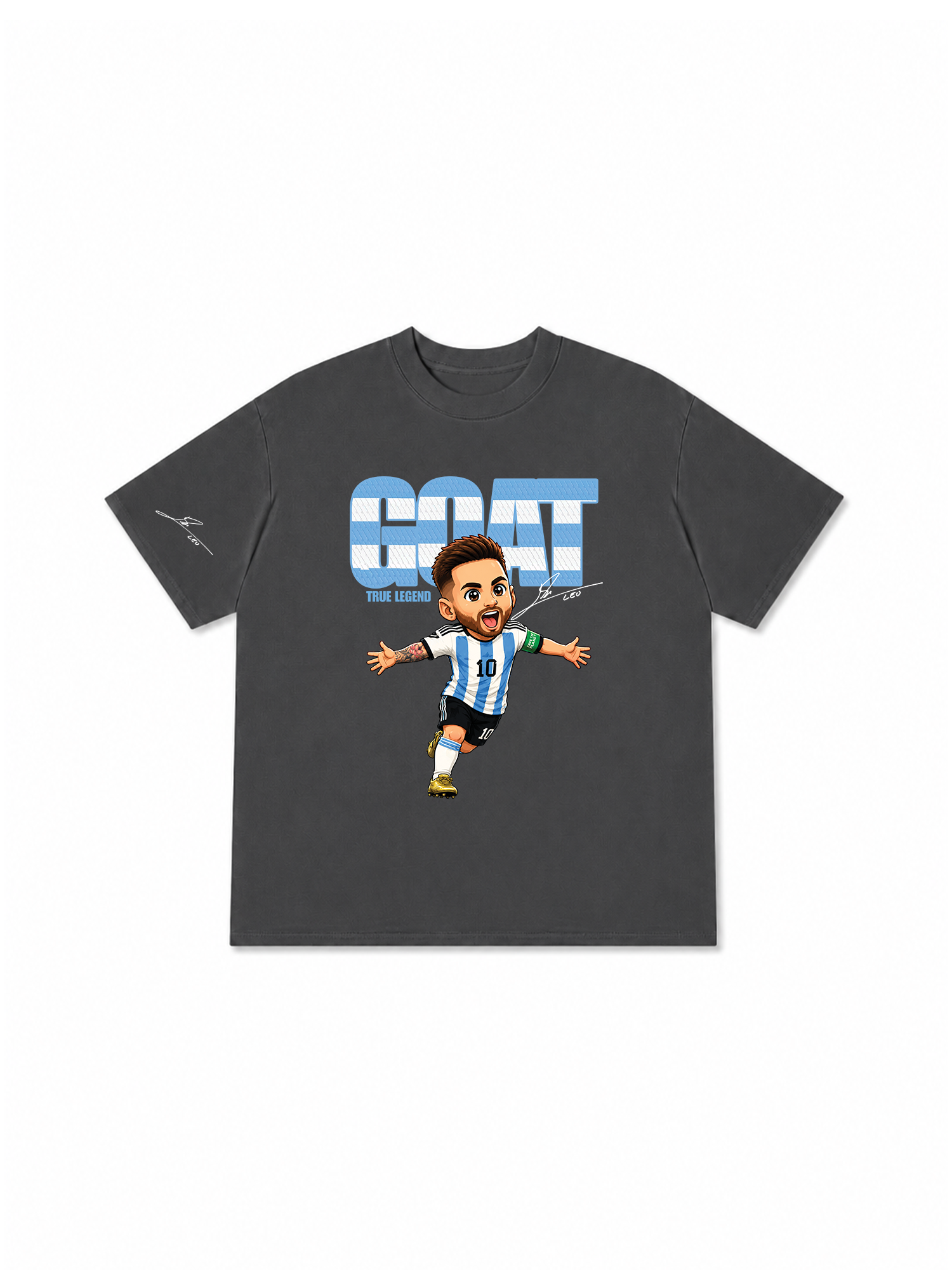 Áo Thun Relaxed Fit Goat The Legend