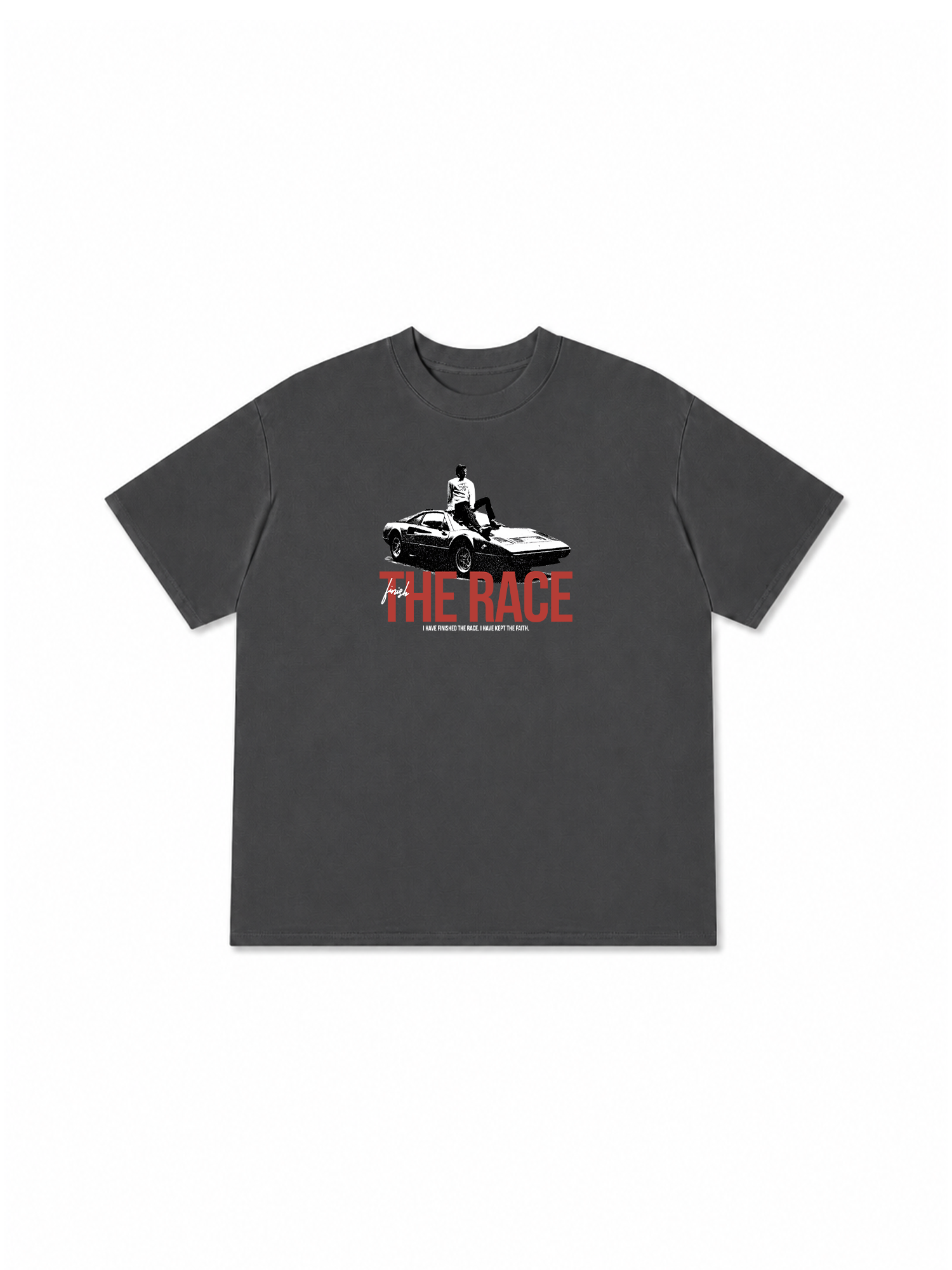Áo Thun Relaxed Fit Finish The Race