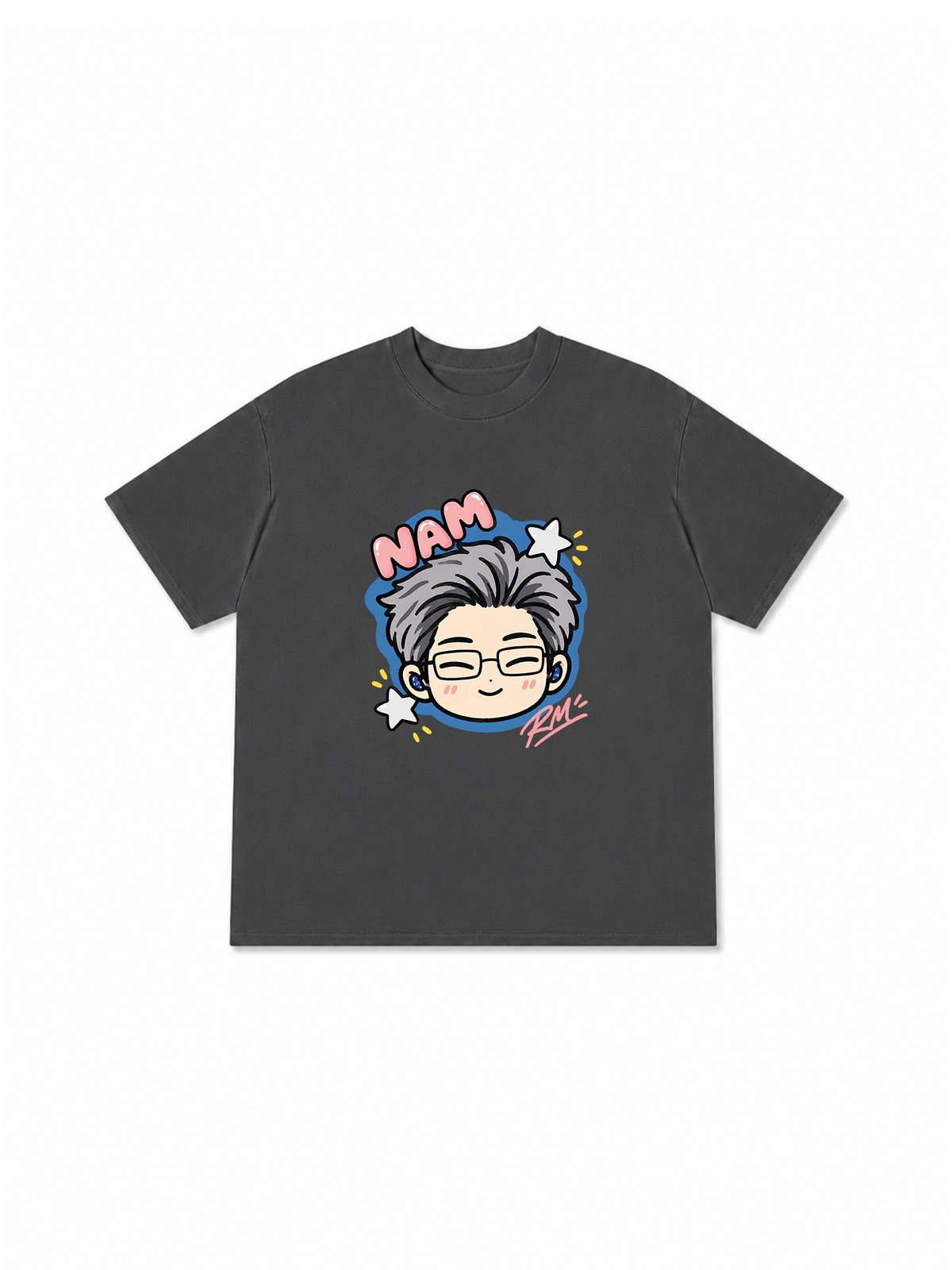 Áo Thun Relaxed Fit RM Chibi