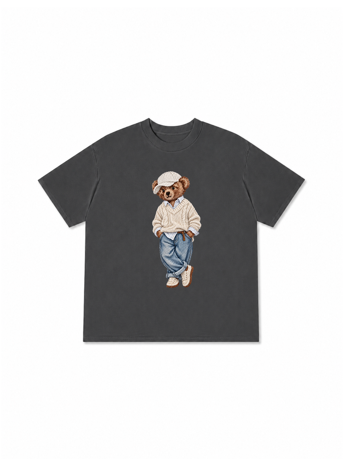 Áo Thun Relaxed Fit  Bear Daily Outfit