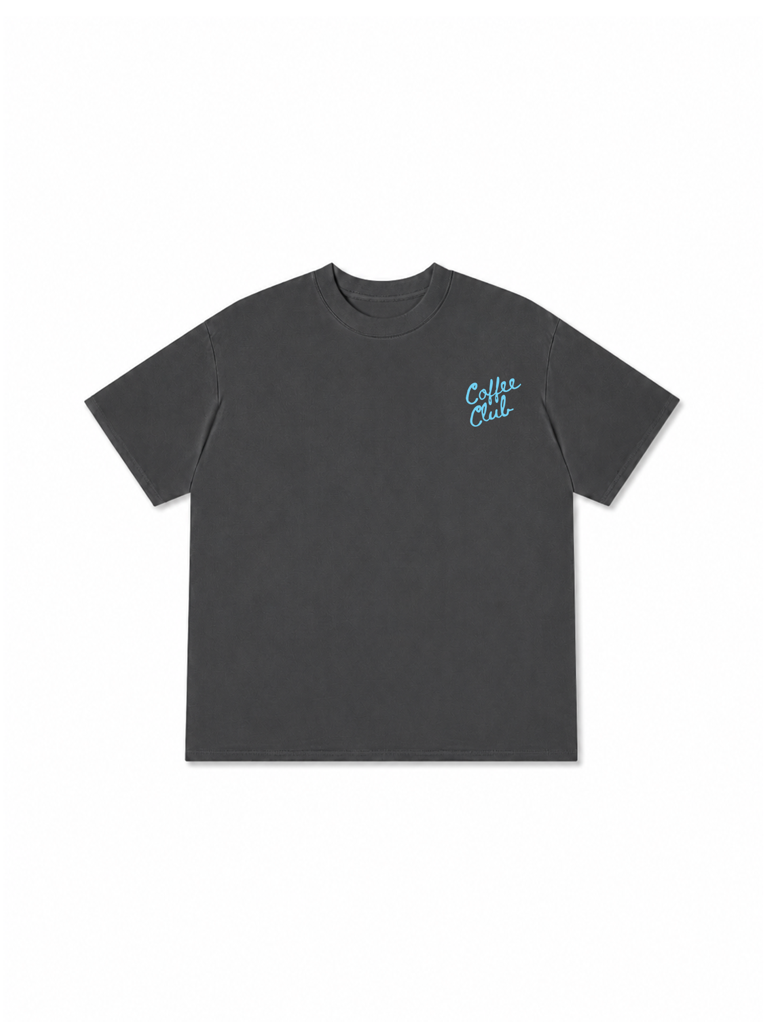 Áo Thun Relaxed Fit Coffee Club Blue