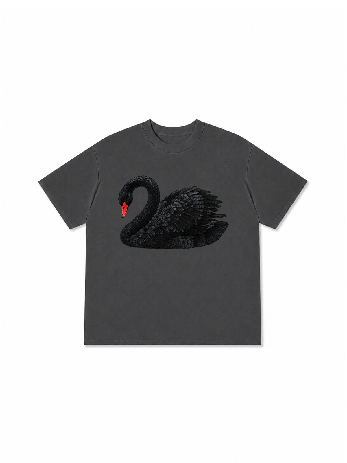 Áo Thun Relaxed Fit Black Swan
