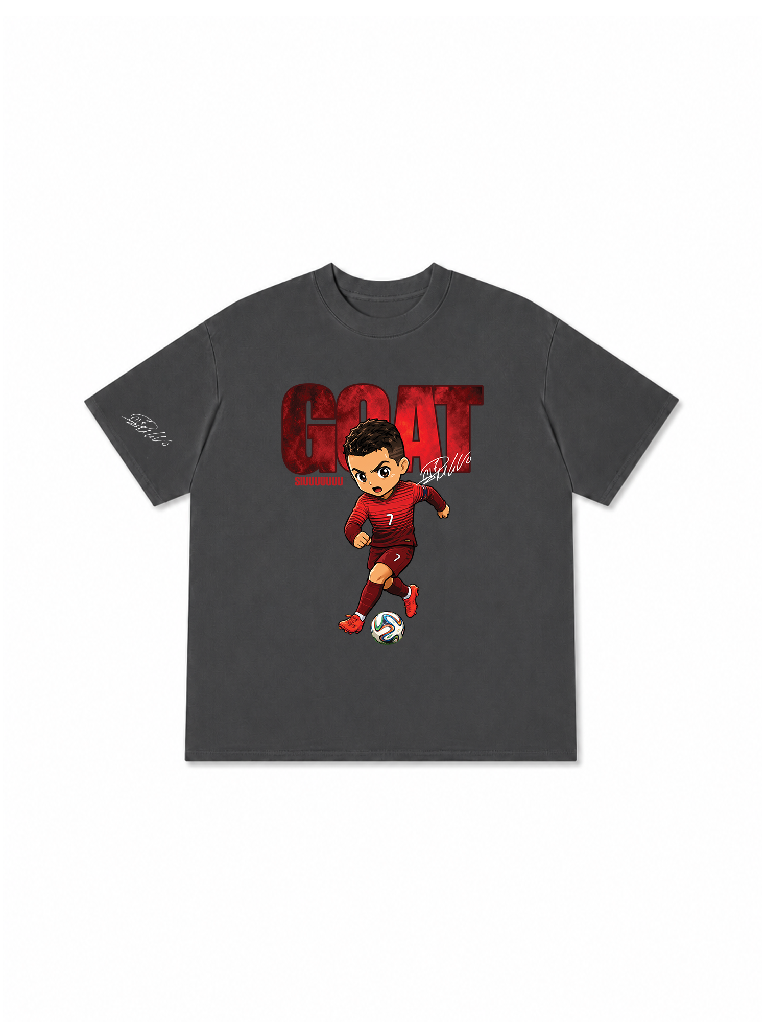 Áo Thun Relaxed Fit  Goat  SIUUUUU
