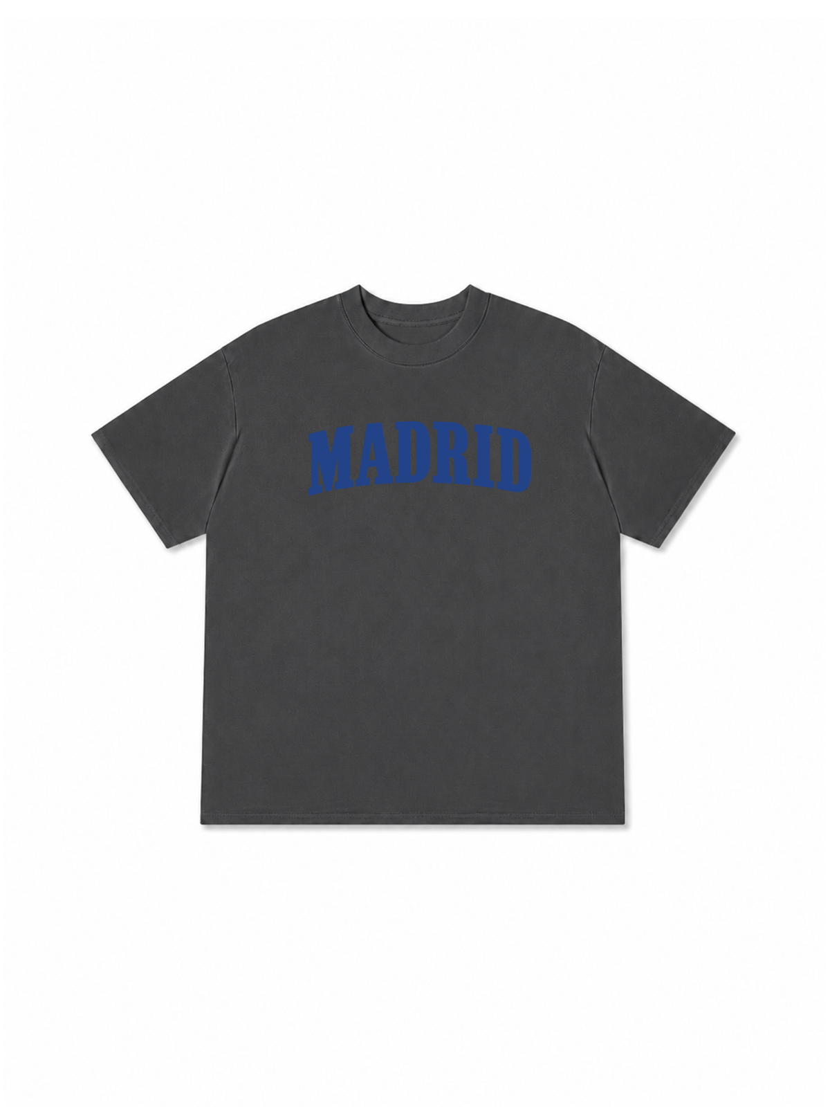 Áo Thun Relaxed Fit Basic Blue Madrid