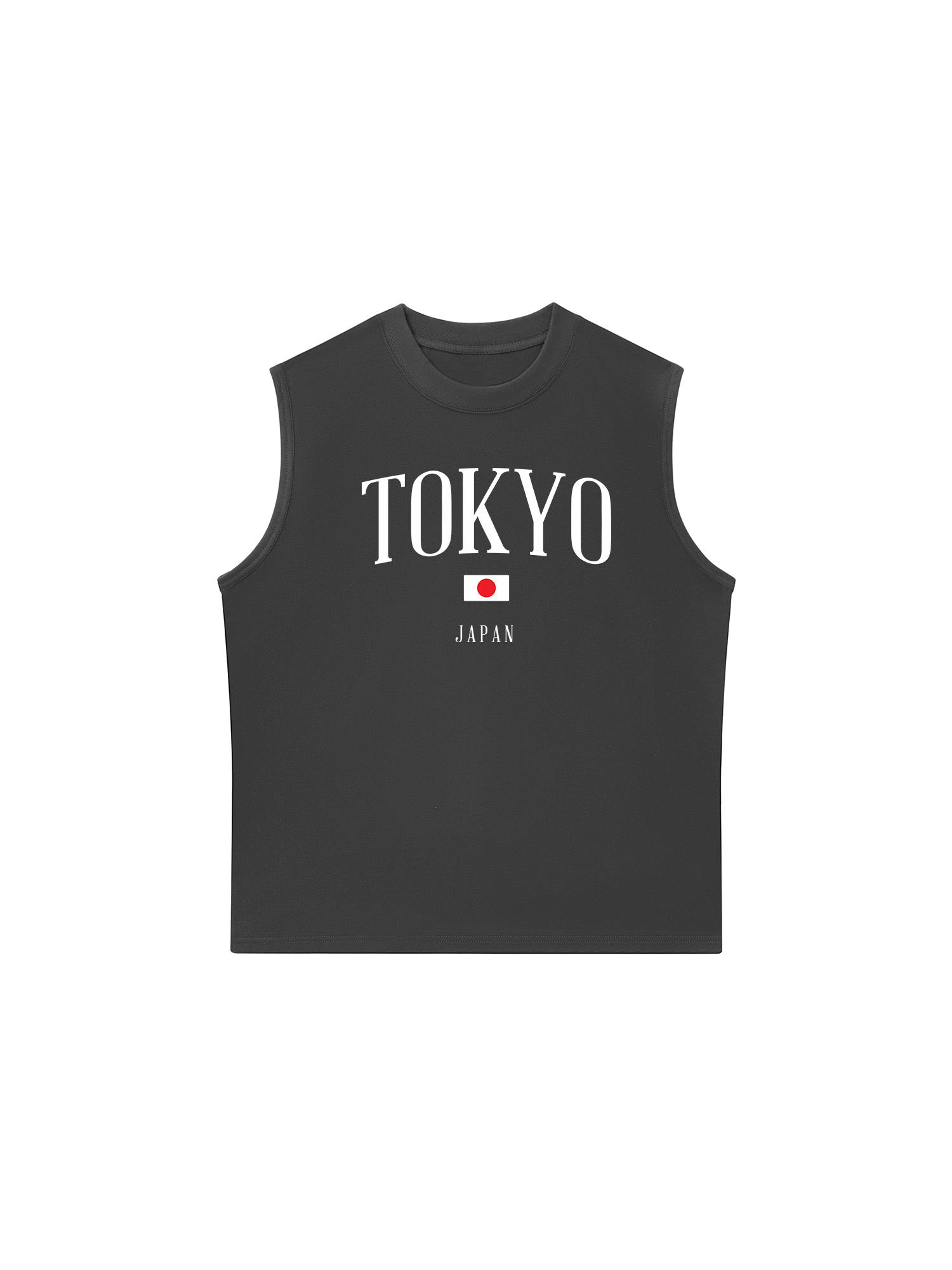 Áo Ba Lỗ Relaxed Fit Tokyo Japan Classic