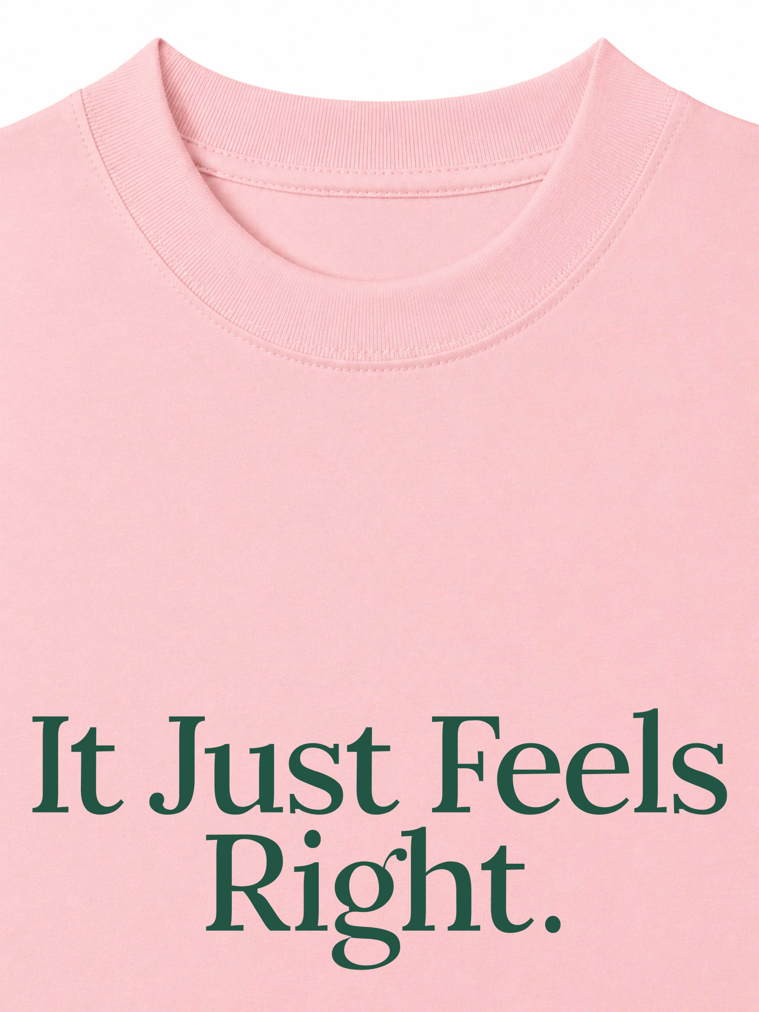 Áo Thun Relaxed Fit It Just Feels Right