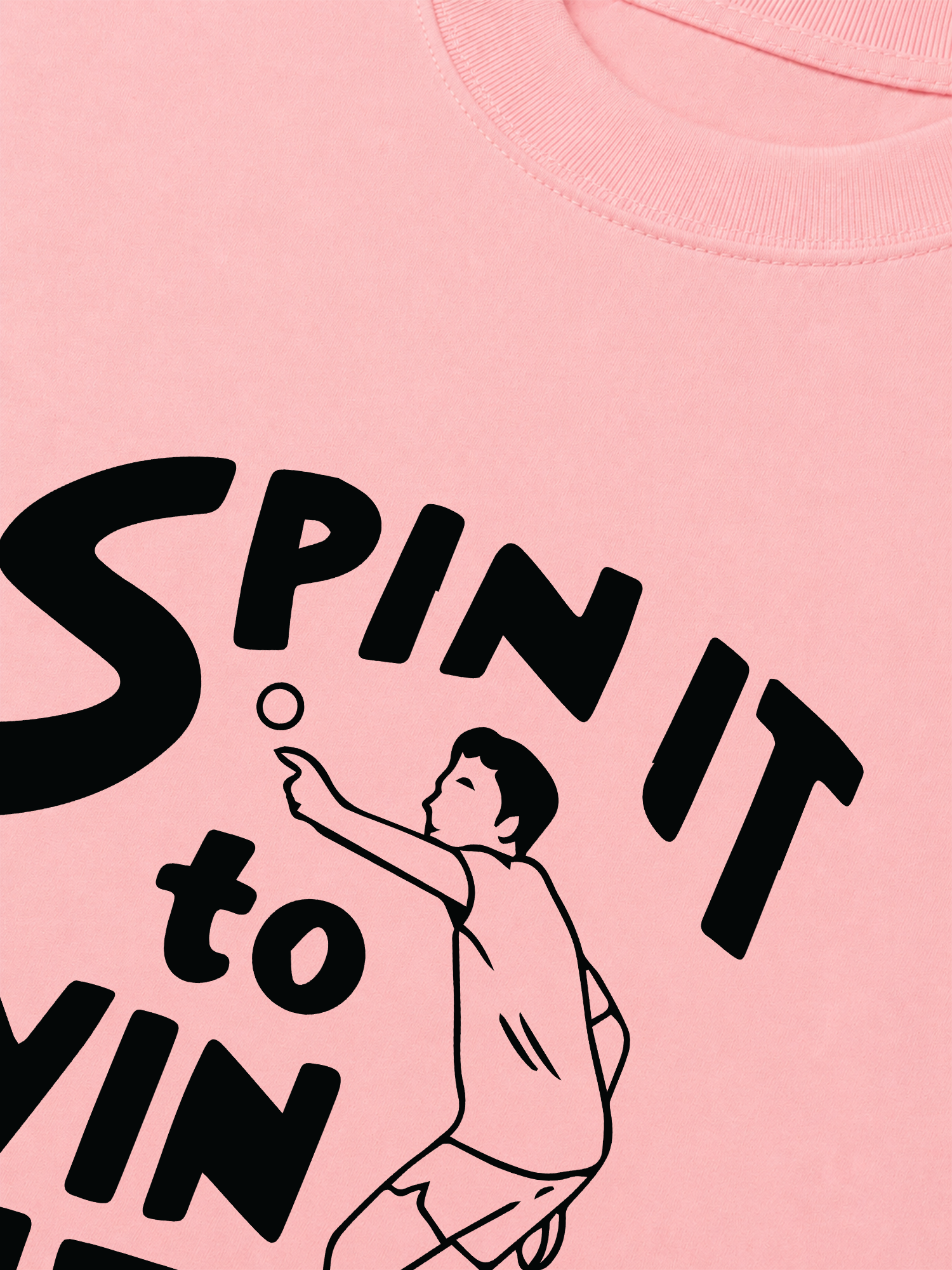 Áo Thun Relaxed Fit Spin To Win