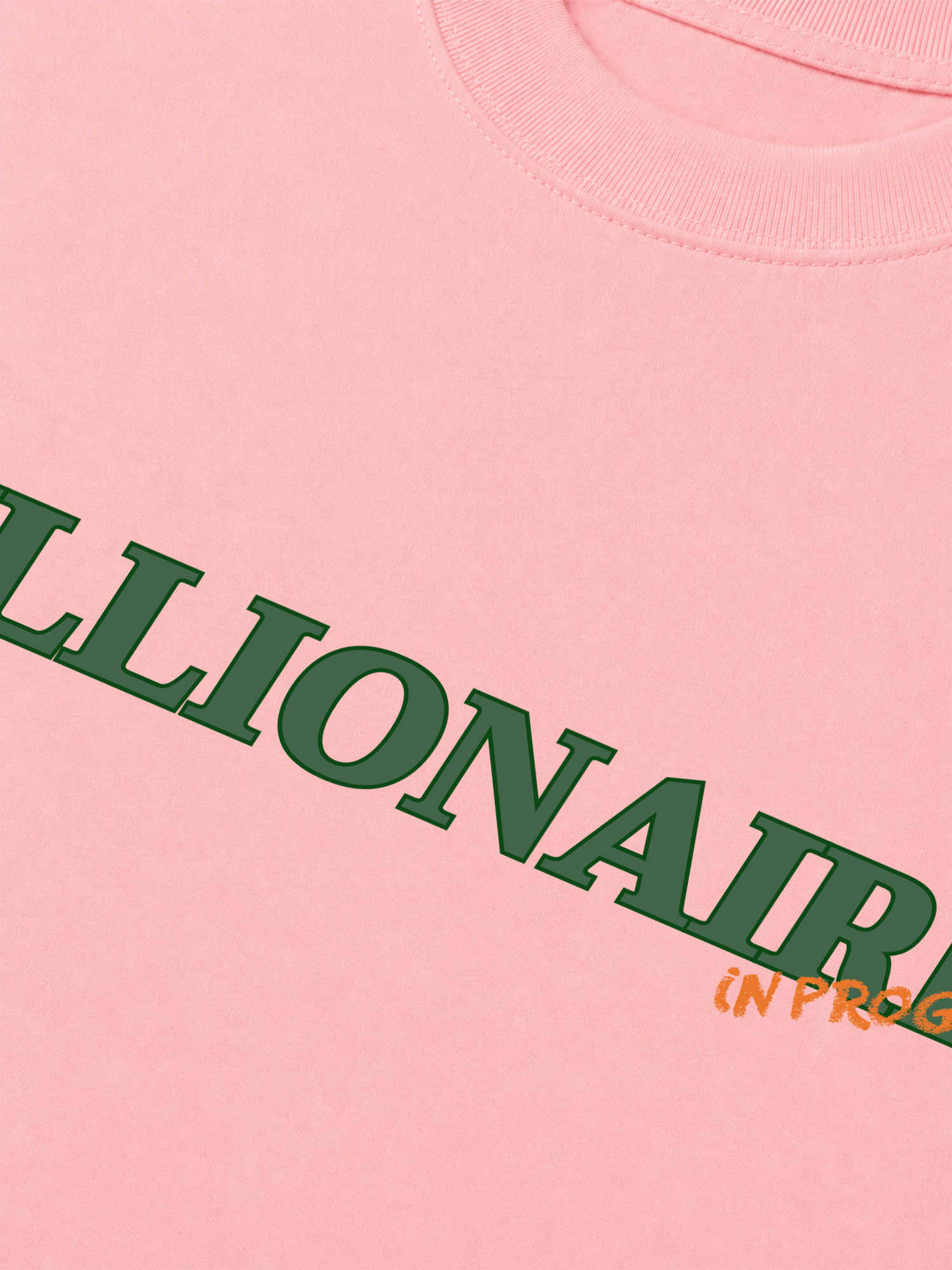 Áo Thun Relaxed Fit Money Millionaire In Progress