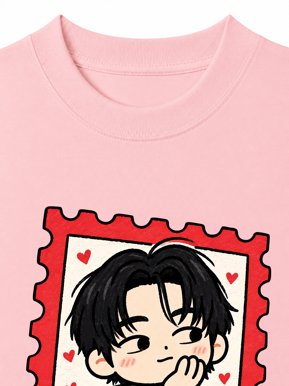 Áo Thun Relaxed Fit Teahyung Chibi