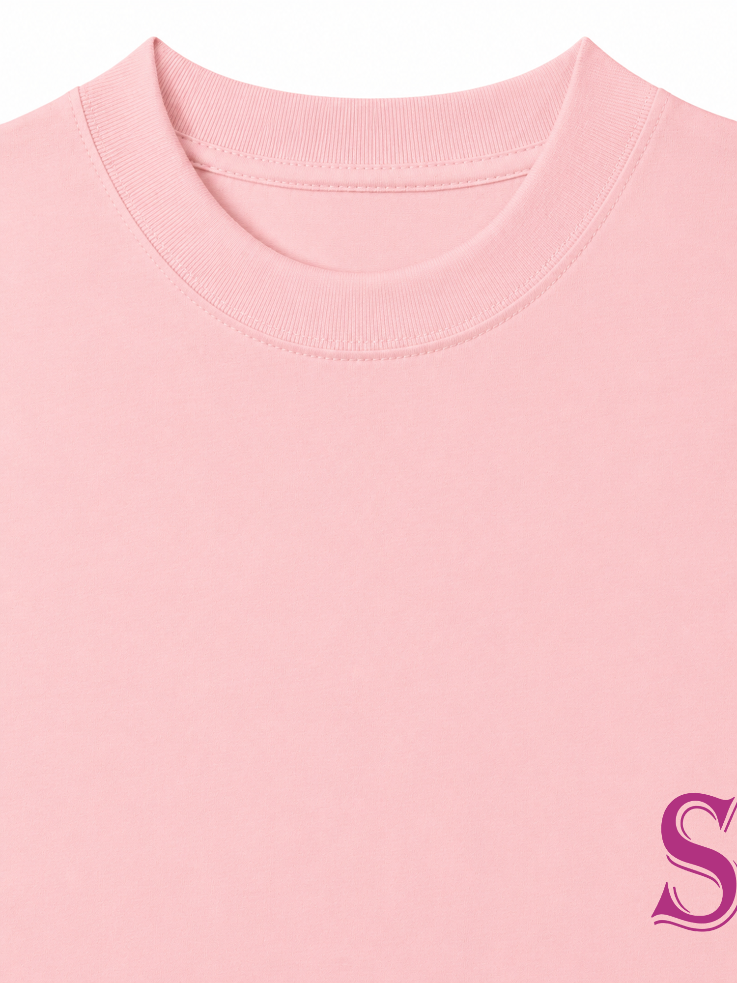 Áo Thun Relaxed Fit Baseball Pink SF
