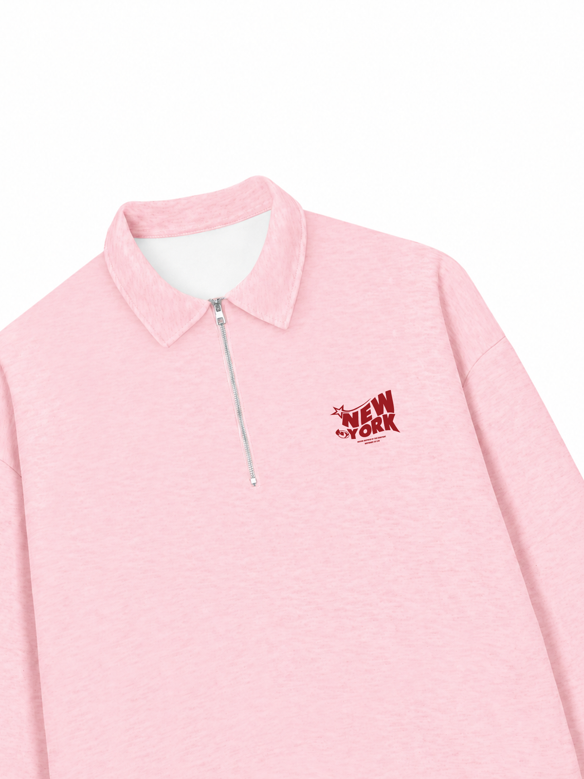 Áo Sweater Polo Nỉ Hai Da City Red Fashion
