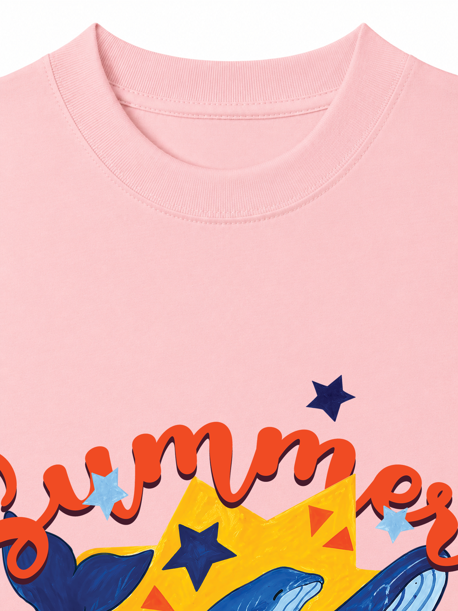 Áo Thun Relaxed Fit Tshirt Tropical Summer Vibes