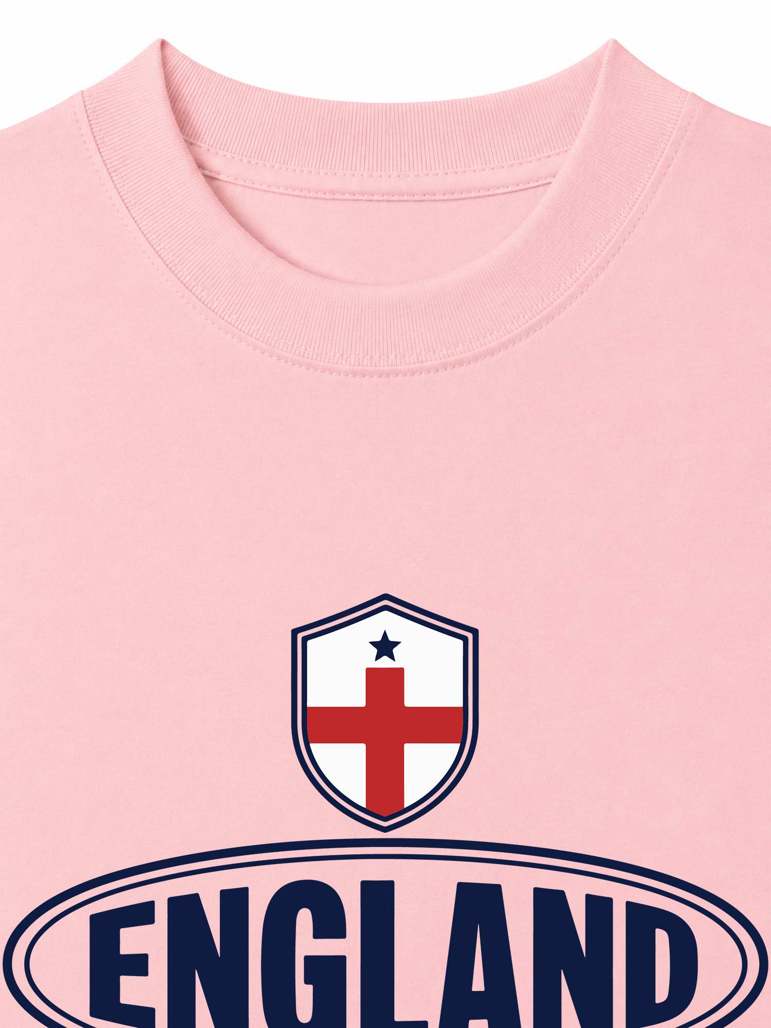 Áo Thun Relaxed Fit Soccer England Red White Spirit